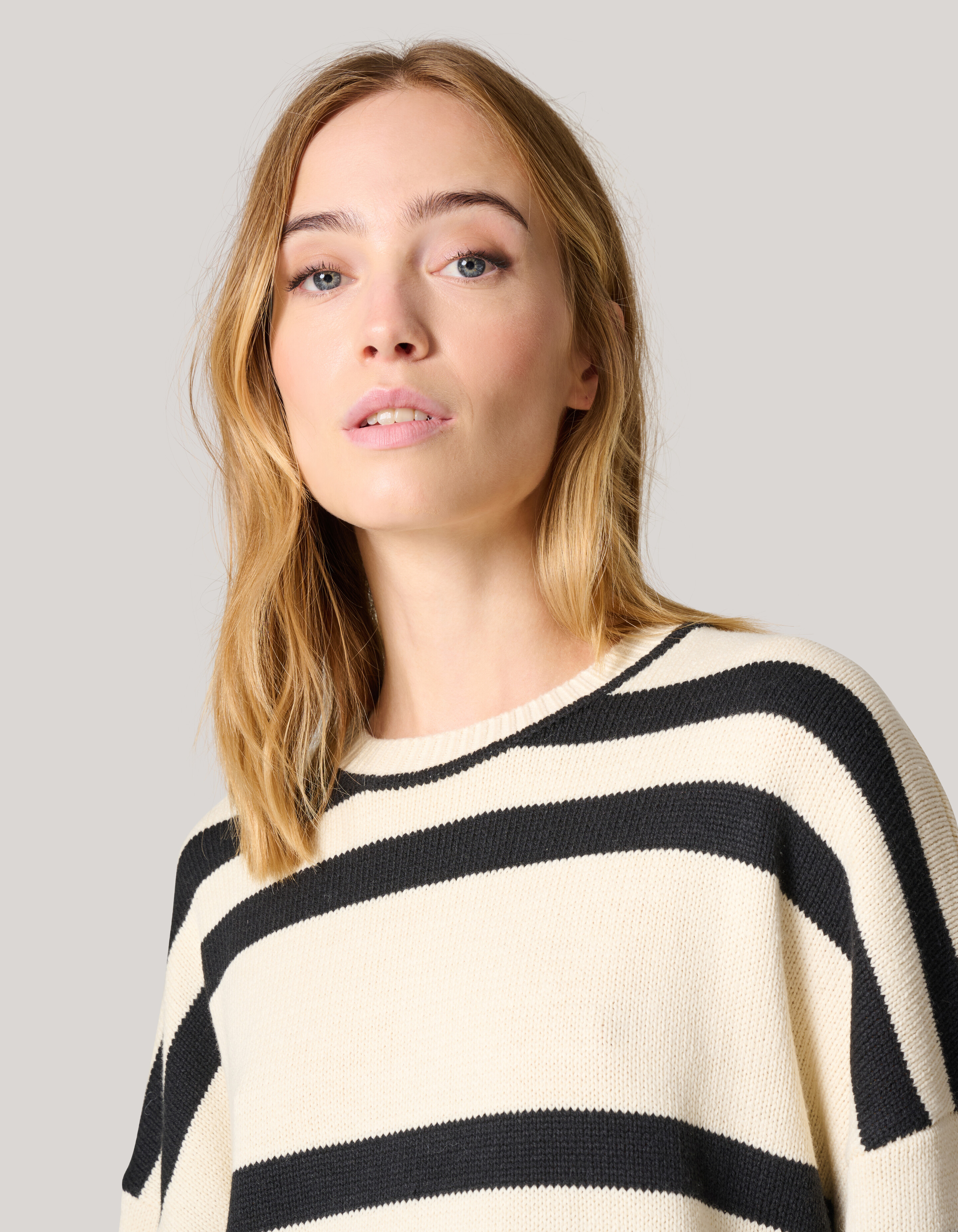 Gestreifter Pullover Off-white SHOEBY WOMEN