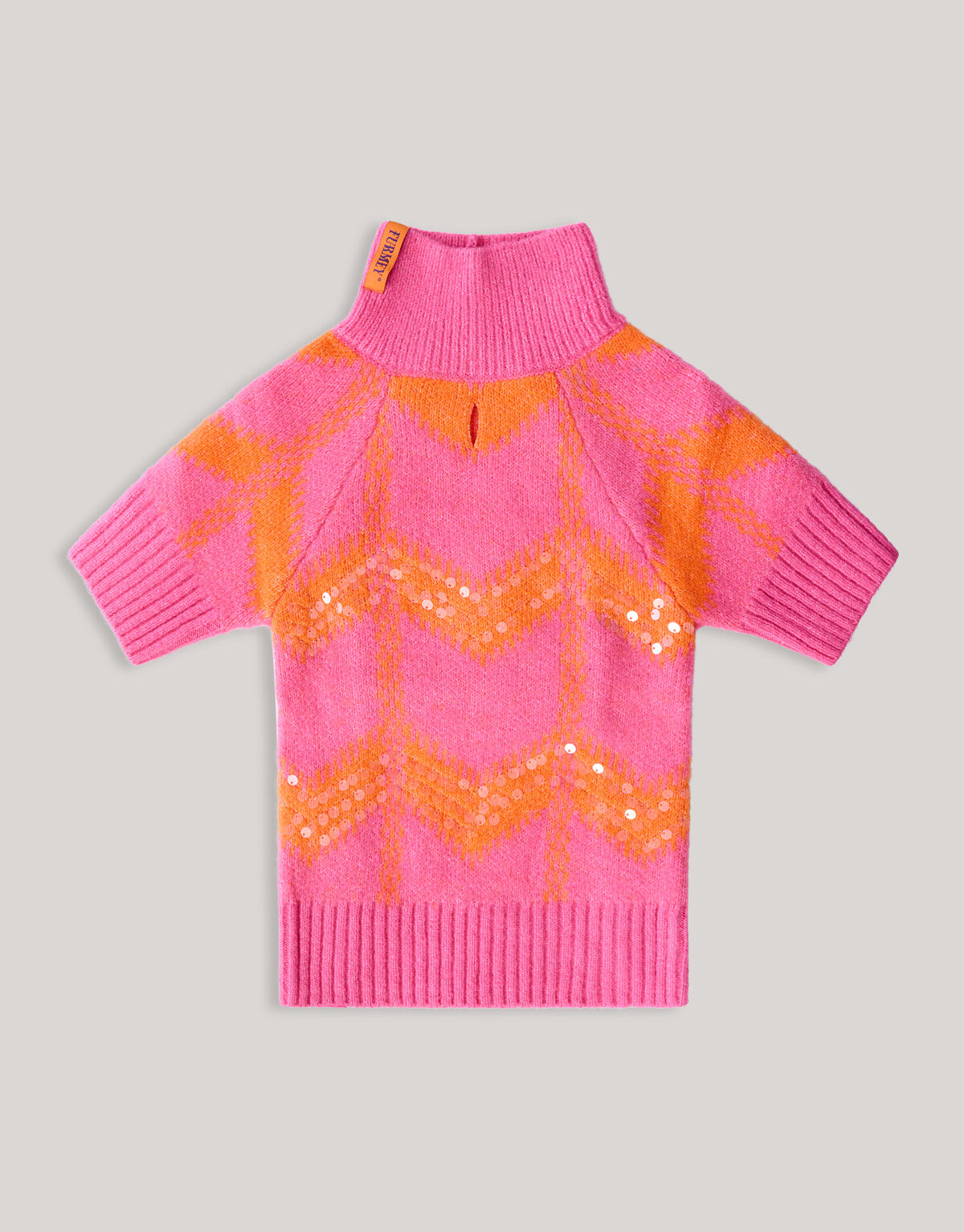 Der Pailletten Hundepullover Pink SHOEBY ACCESSOIRES