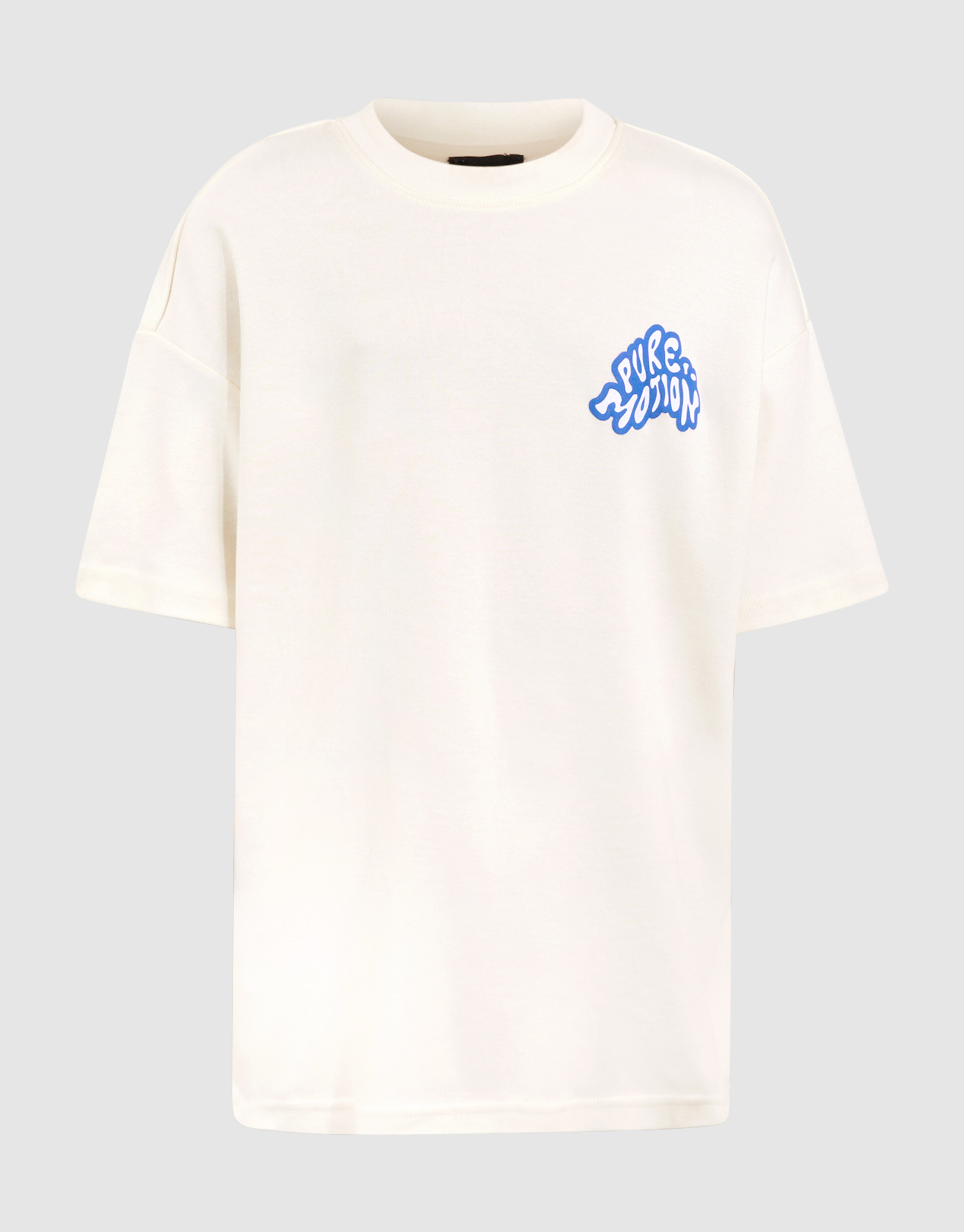 Motion Artwork T-Shirt Gebrochenes Wei&szlig; SHOEBY BOYS