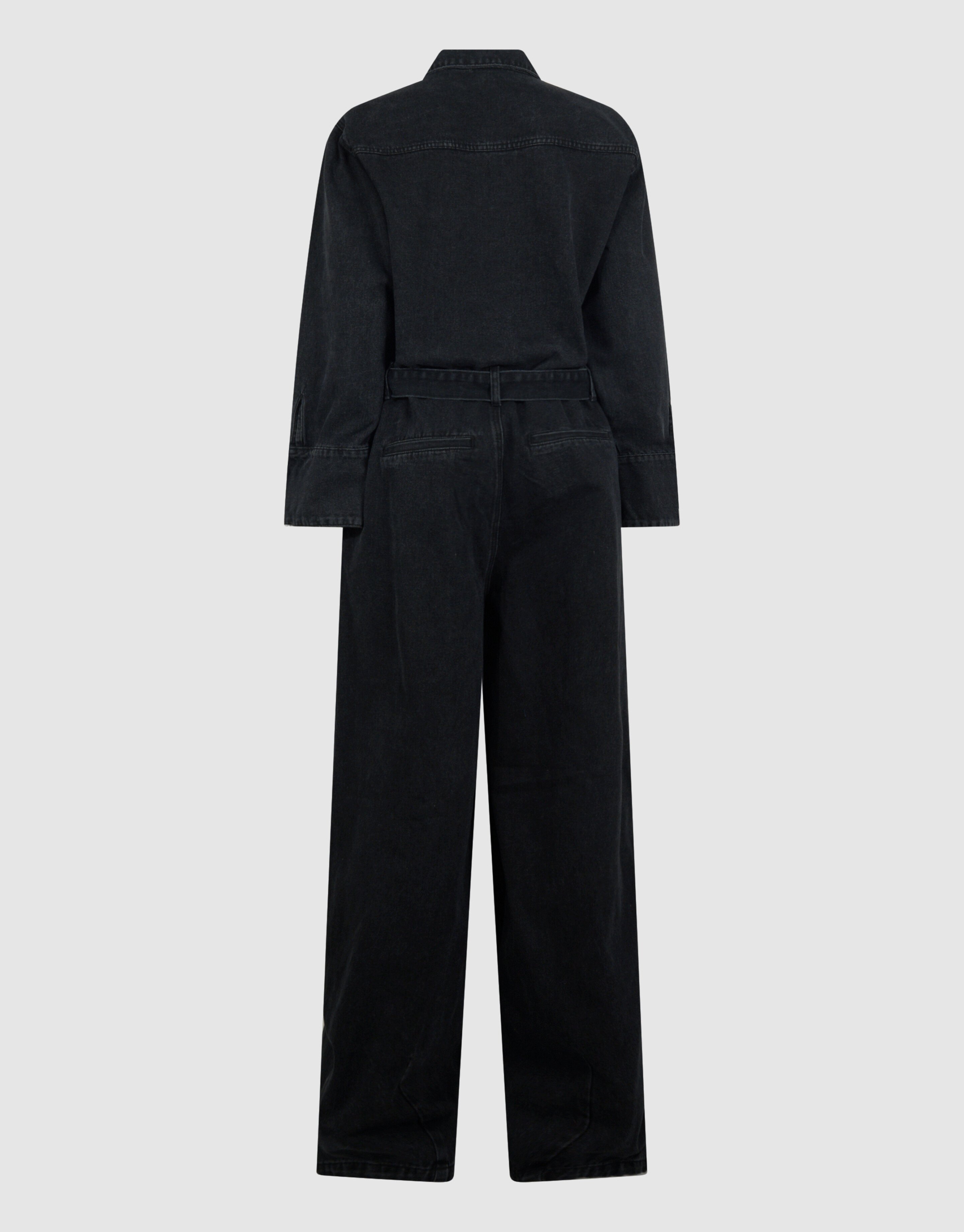 Übergroßer Denim-Jumpsuit Schwarz von Monica SHOEBY WOMEN