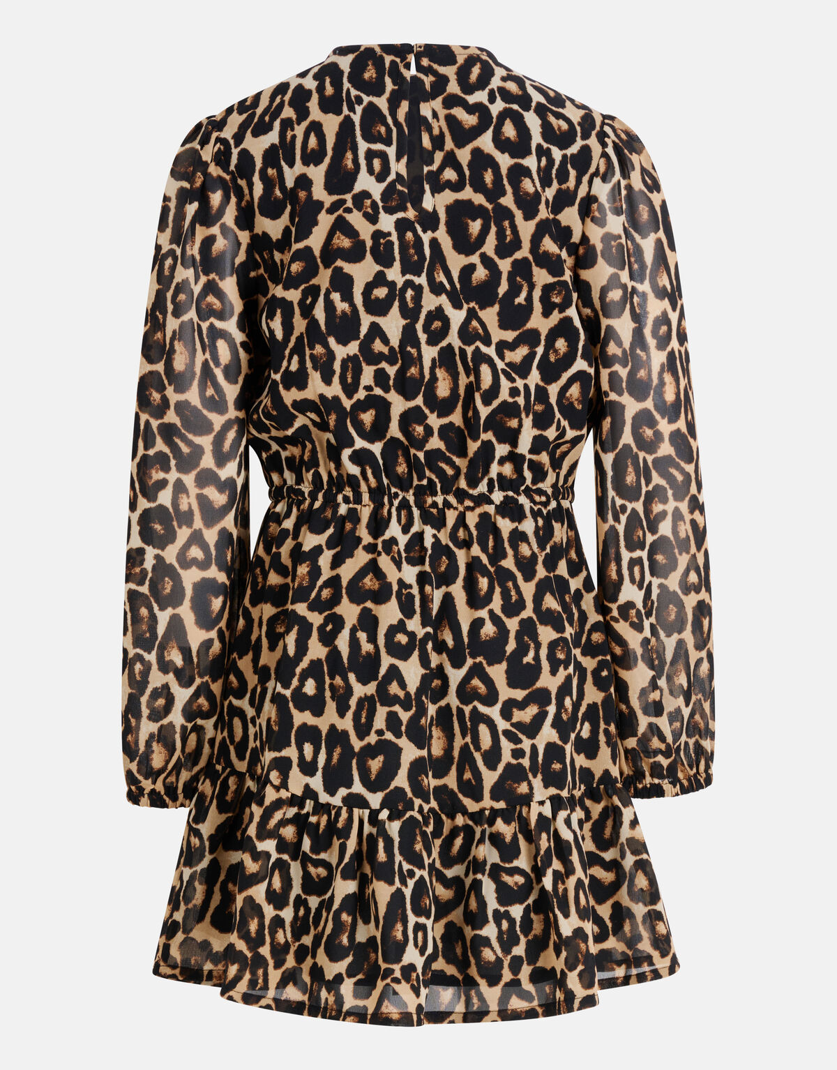 Leopard Print Kleid Braun SHOEBY GIRLS