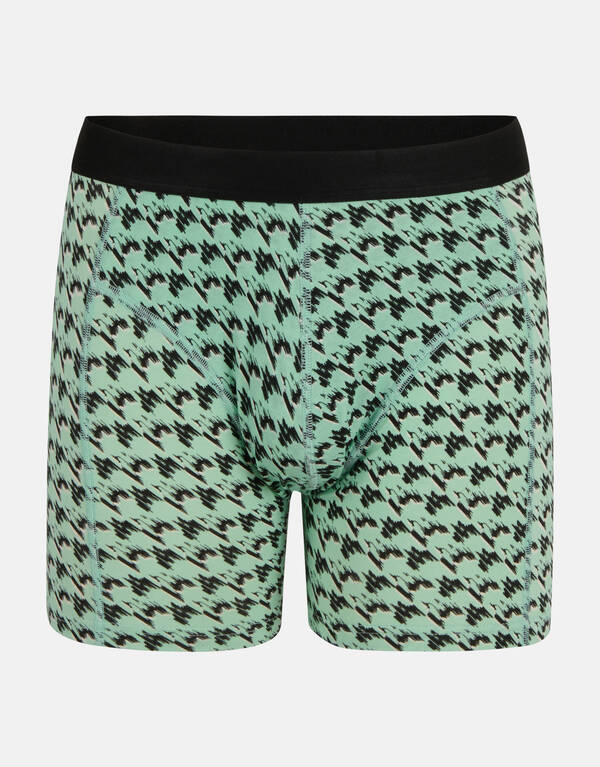 Print Boxershorts Hellgrün SHOEBY ACCESSOIRES