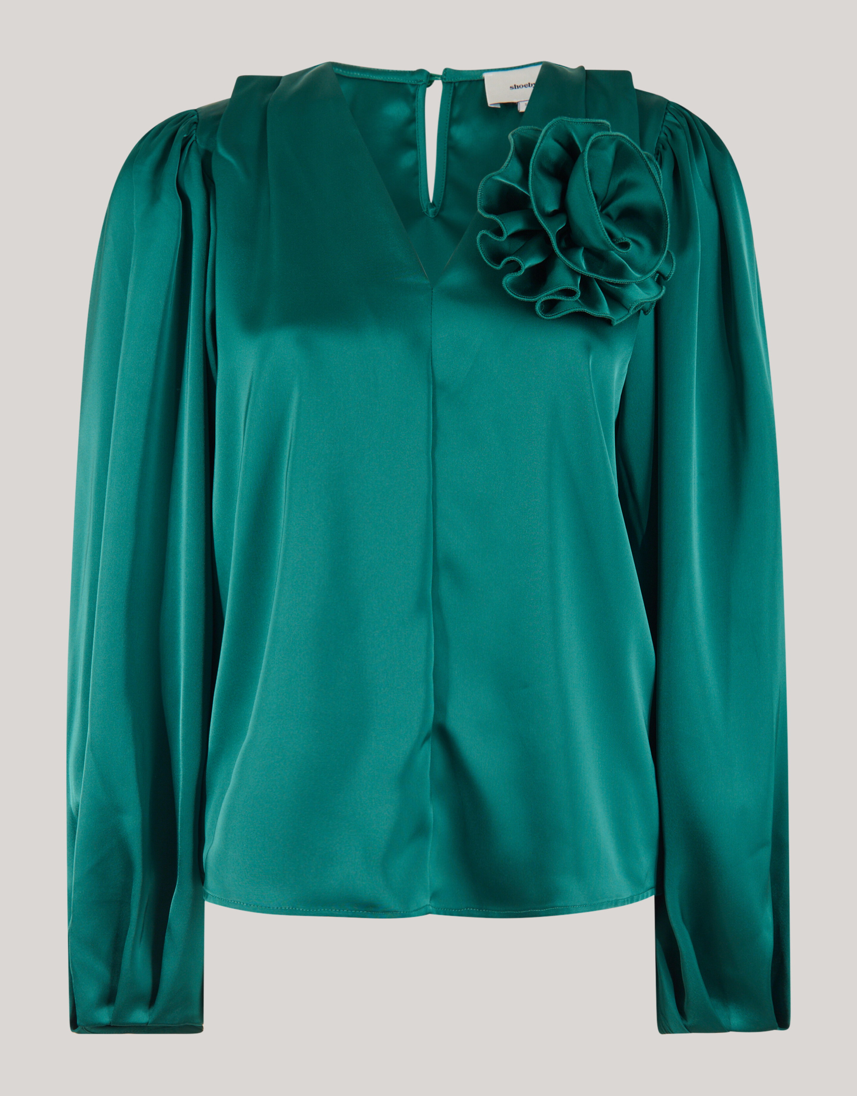 Rosenbluse Dunkelgrün SHOEBY WOMEN