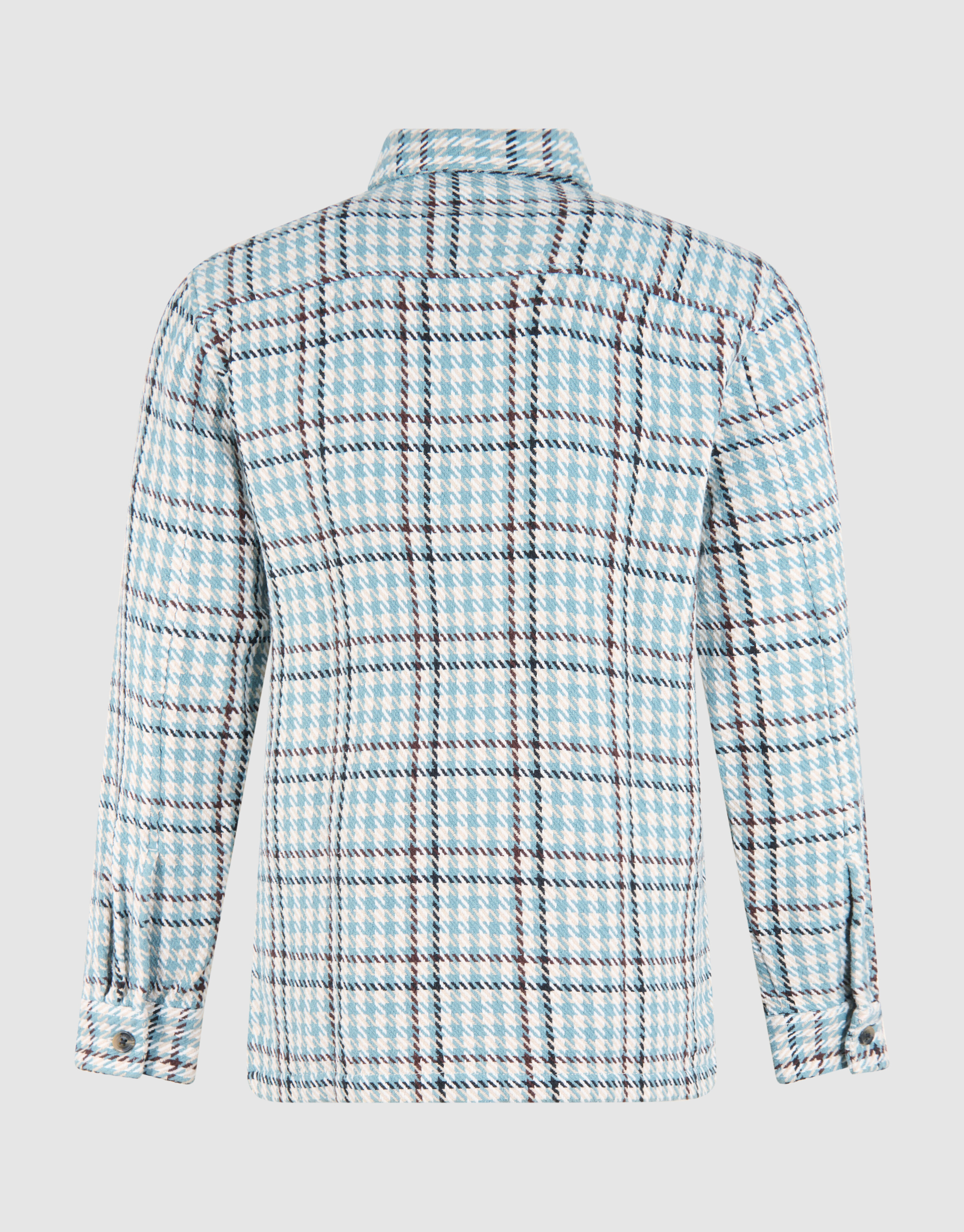 Kariertes Überhemd Hellblau SHOEBY MEN