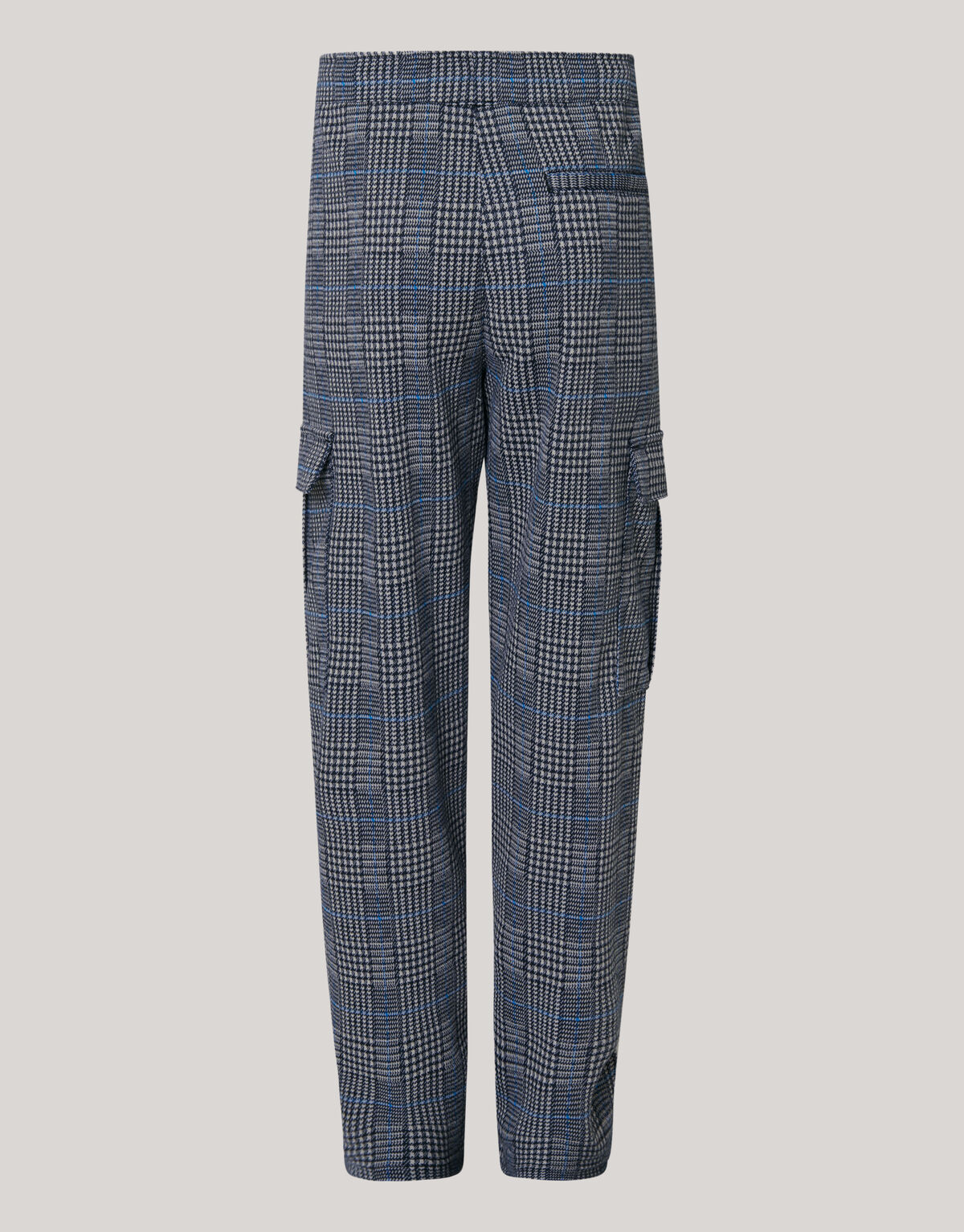 Cargohose Kariert Dunkelblau SHOEBY BOYS