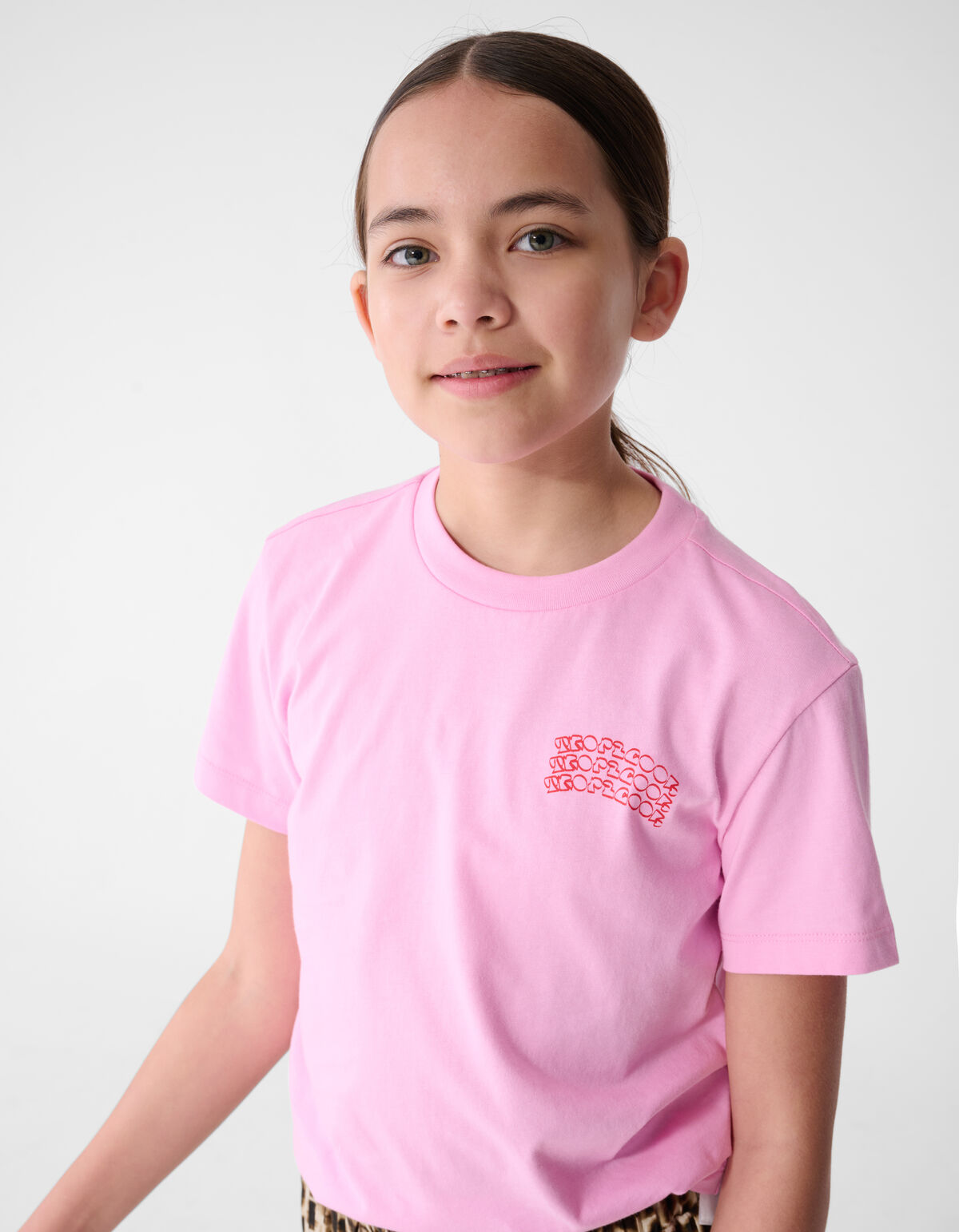 Fruit Disco Artwork T-Shirt Rosa SHOEBY GIRLS