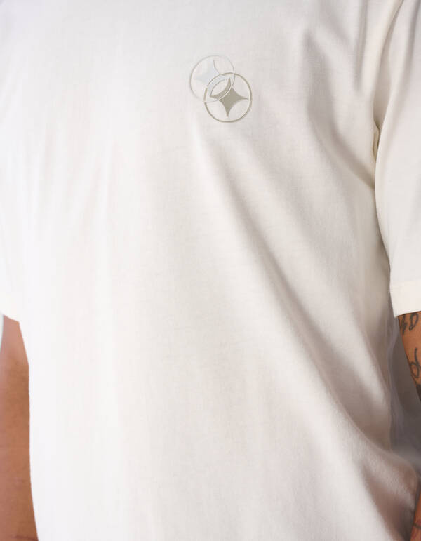 Einfarbiges T-Shirt Wei&szlig; SHOEBY MEN