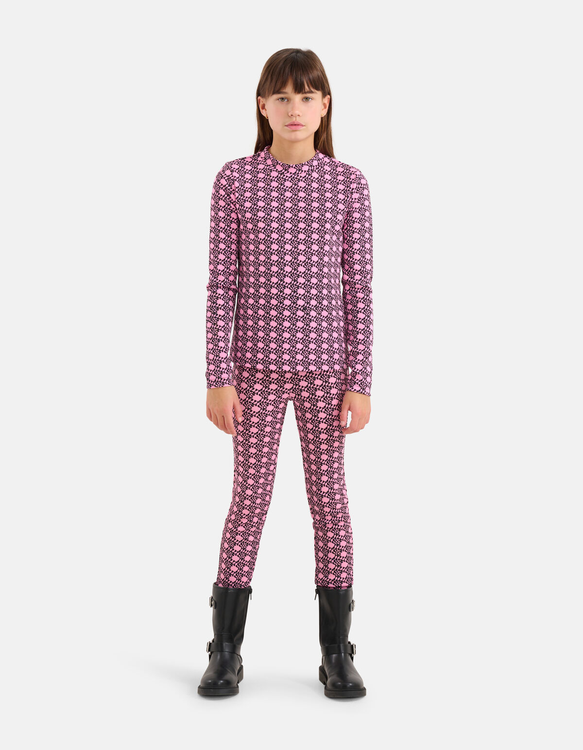 Printed Top Roze SHOEBY GIRLS