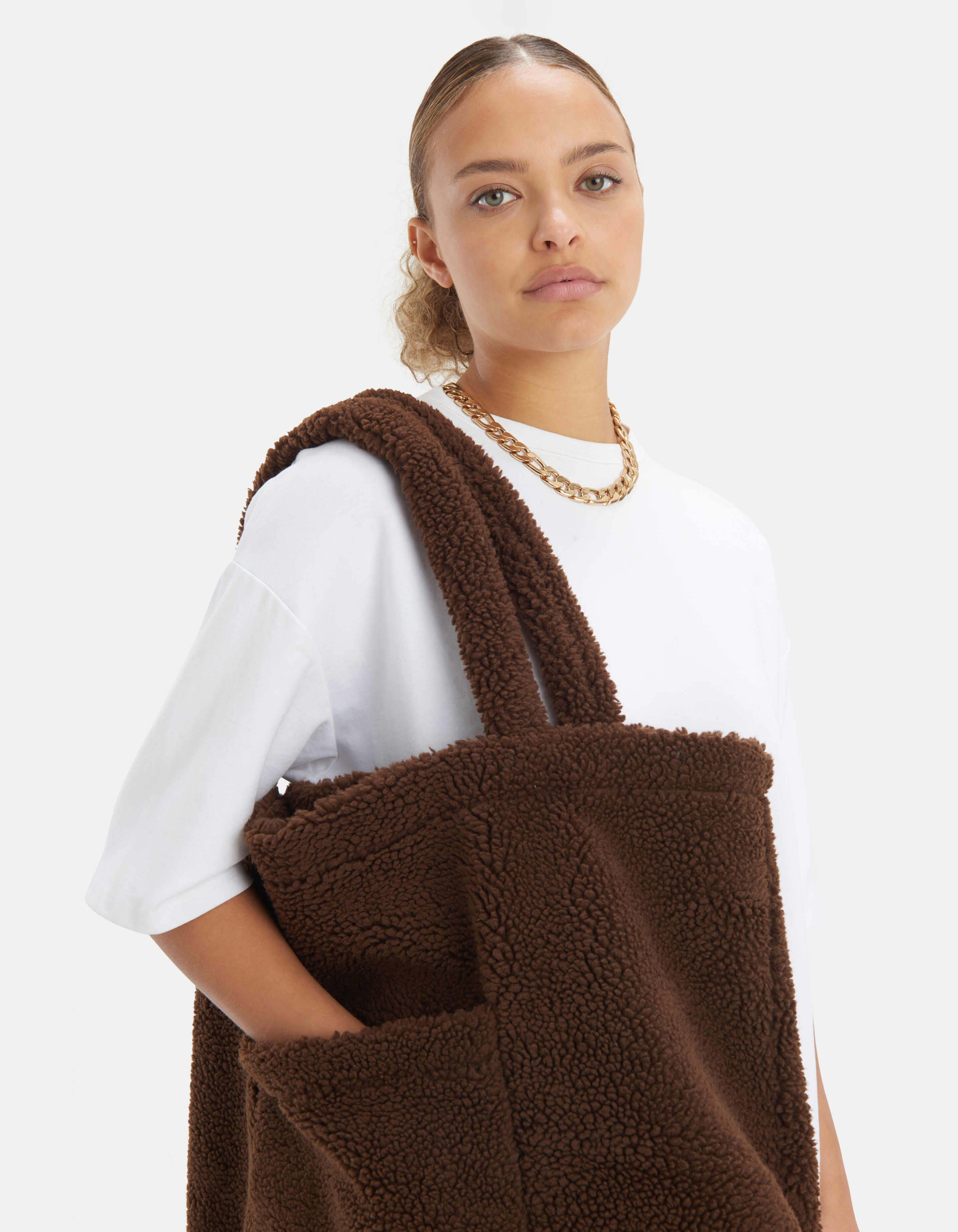 Teddy Tasche Braun ACCESSOIRES SHOEBY