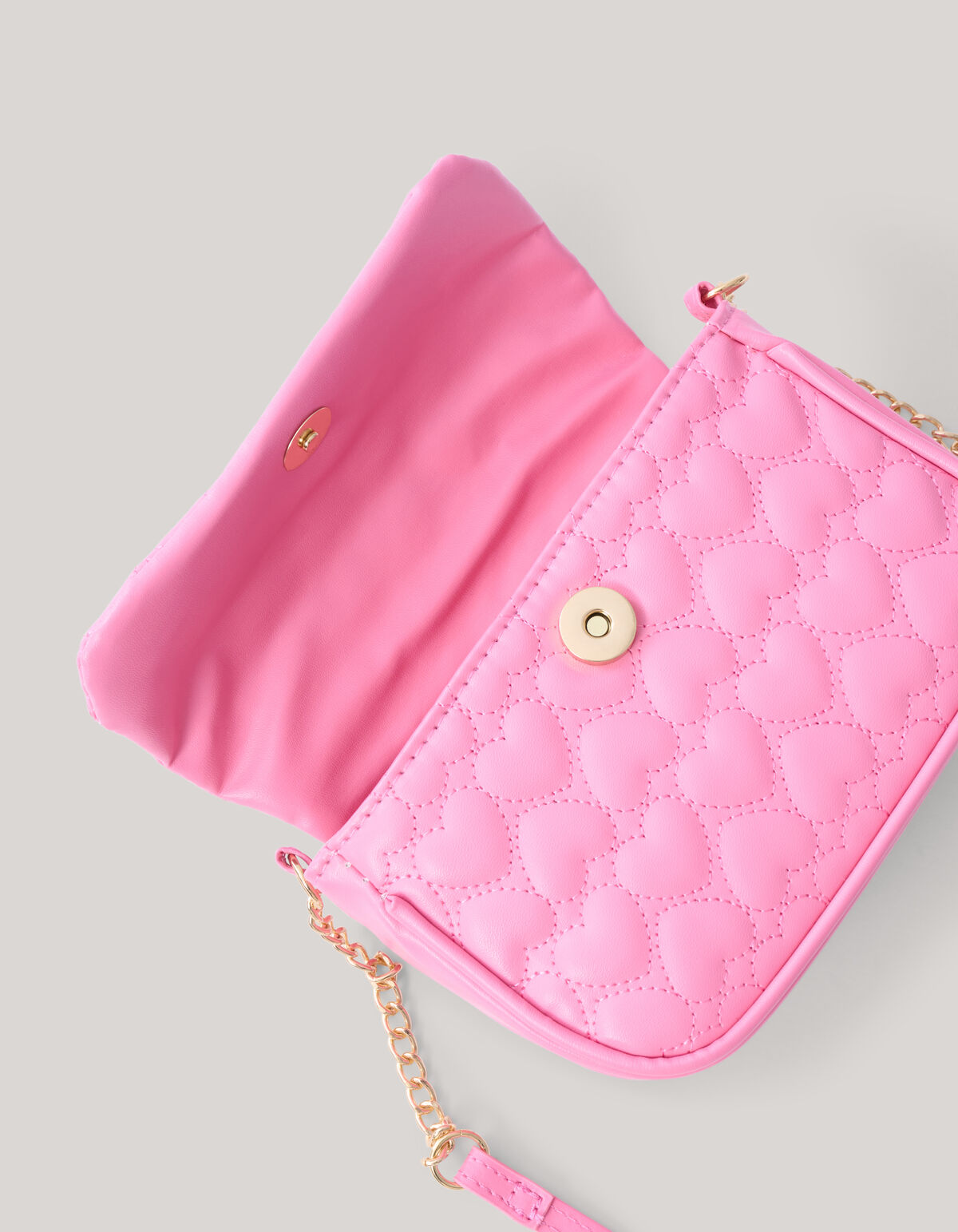 Gesteppte Herztasche Rosa SHOEBY ACCESSOIRES