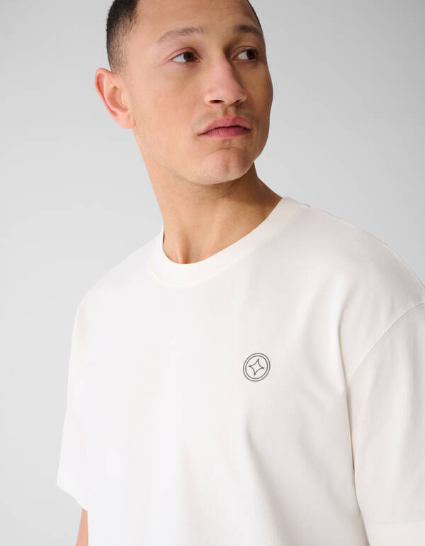 Spark T-Shirt Gebrochen Wei&szlig; SHOEBY MEN