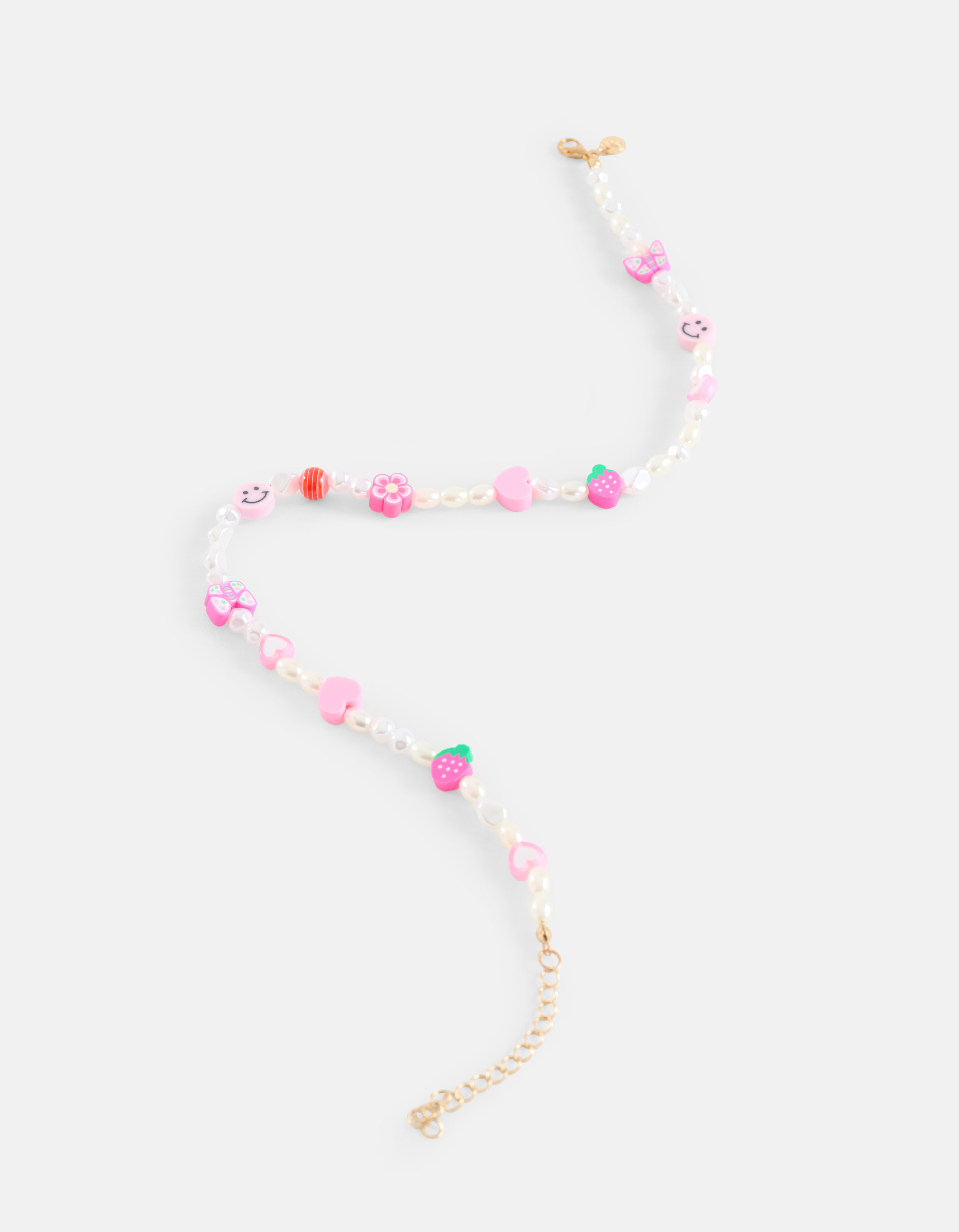Perlenkette Rosa SHOEBY ACCESSOIRES