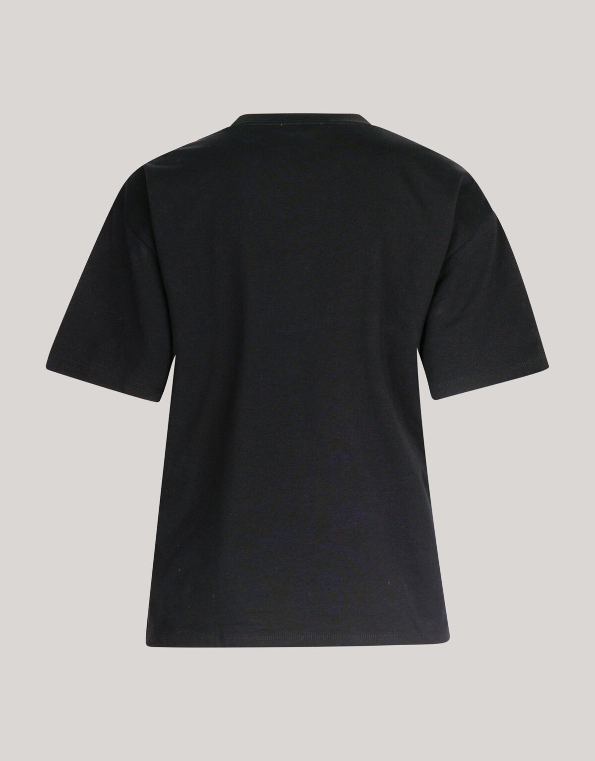 Perlen-T-Shirt Schwarz SHOEBY WOMEN