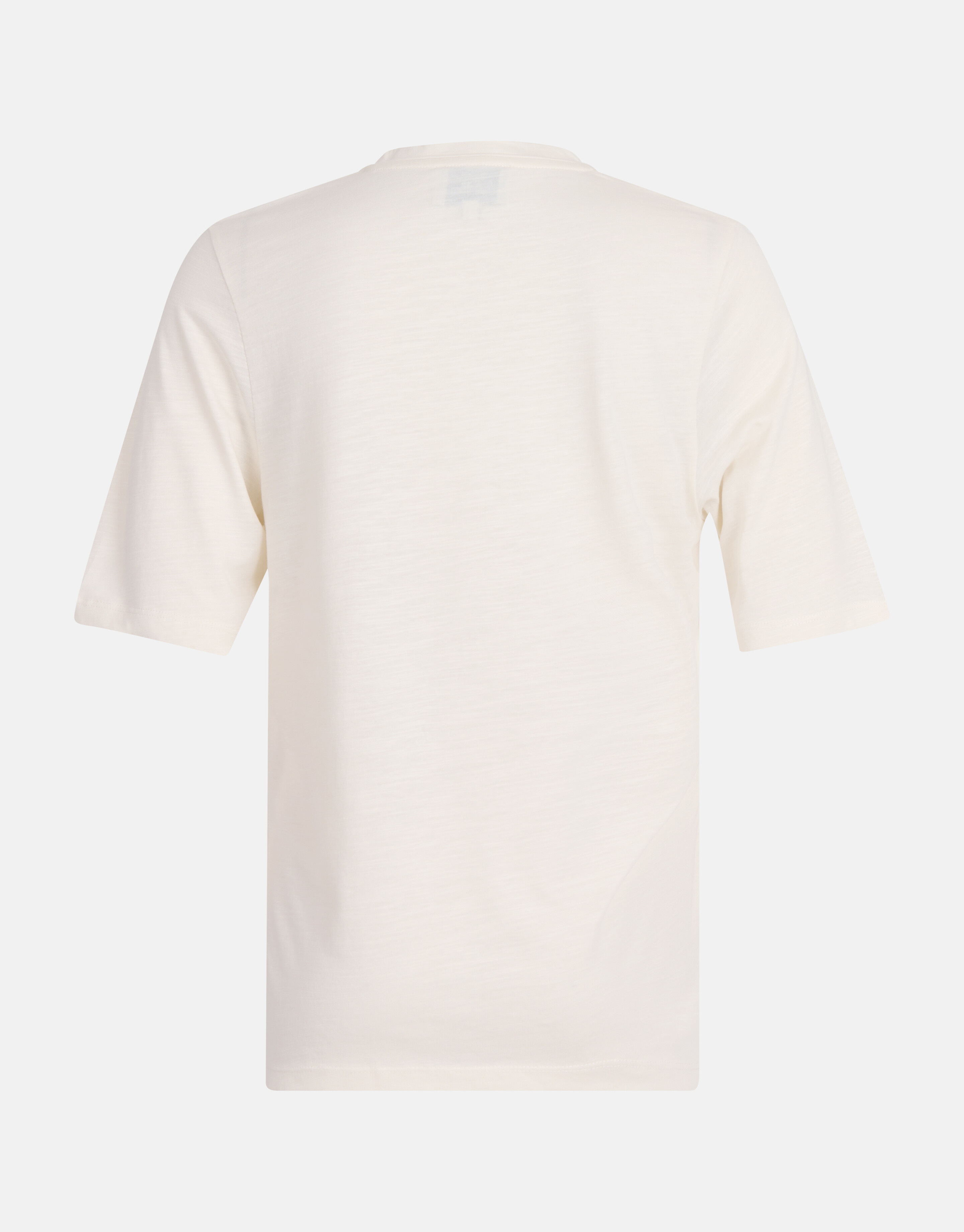 Basic-T-Shirt mit V-Ausschnitt Weiß SHOEBY WOMEN