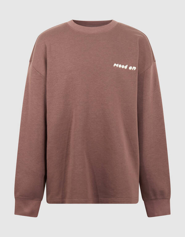 Mood Artwork Sweater Braun SHOEBY BOYS