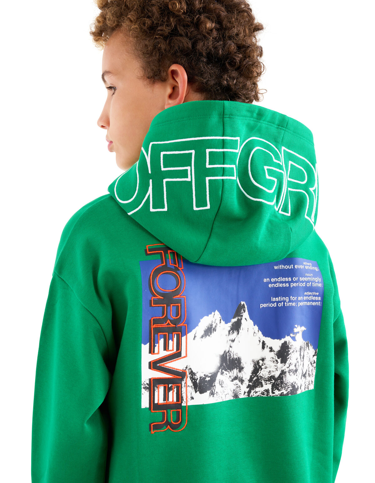 Artwork Hoodie Grün SHOEBY BOYS