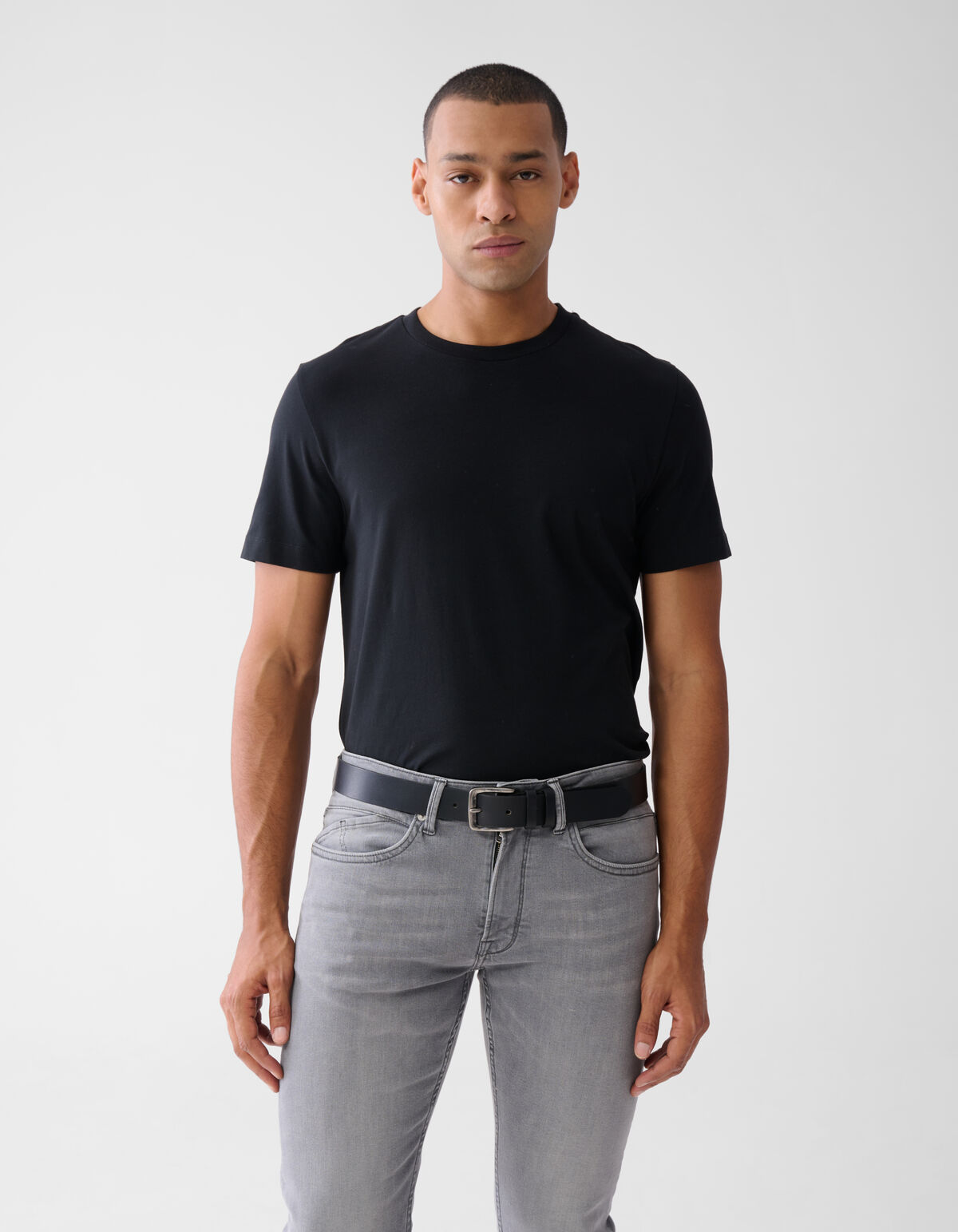 Ledergürtel Schwarz SHOEBY MEN