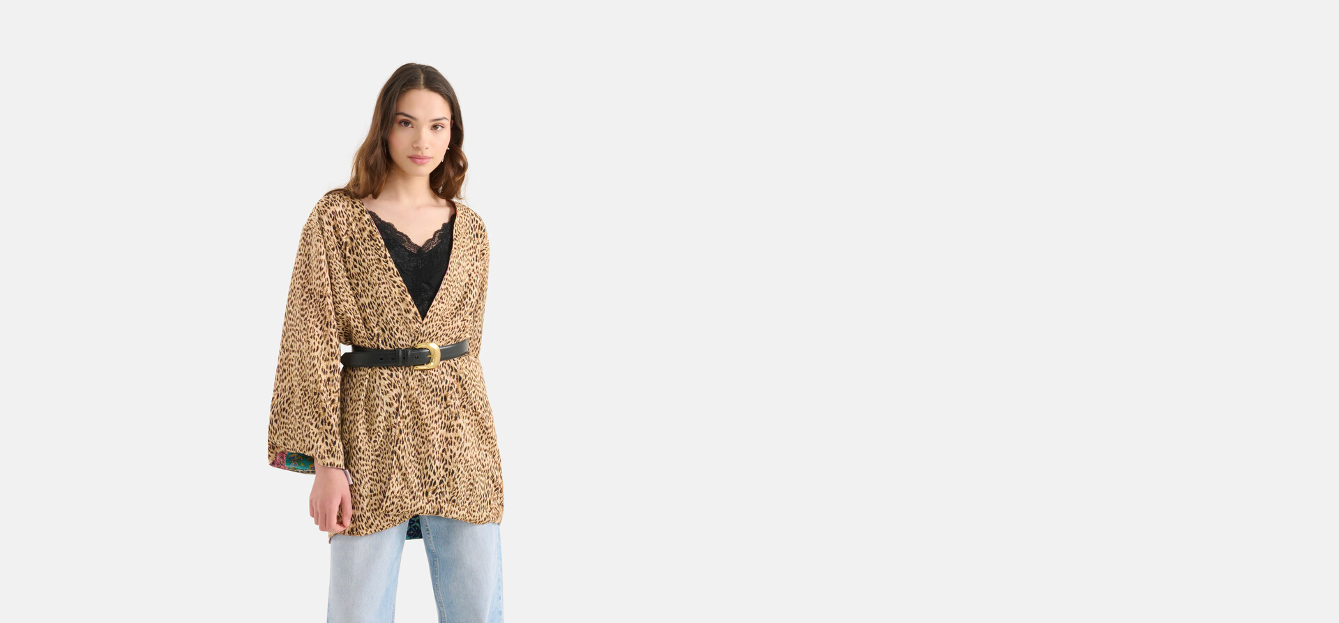 Bedruckter Kimono SHOEBY WOMEN