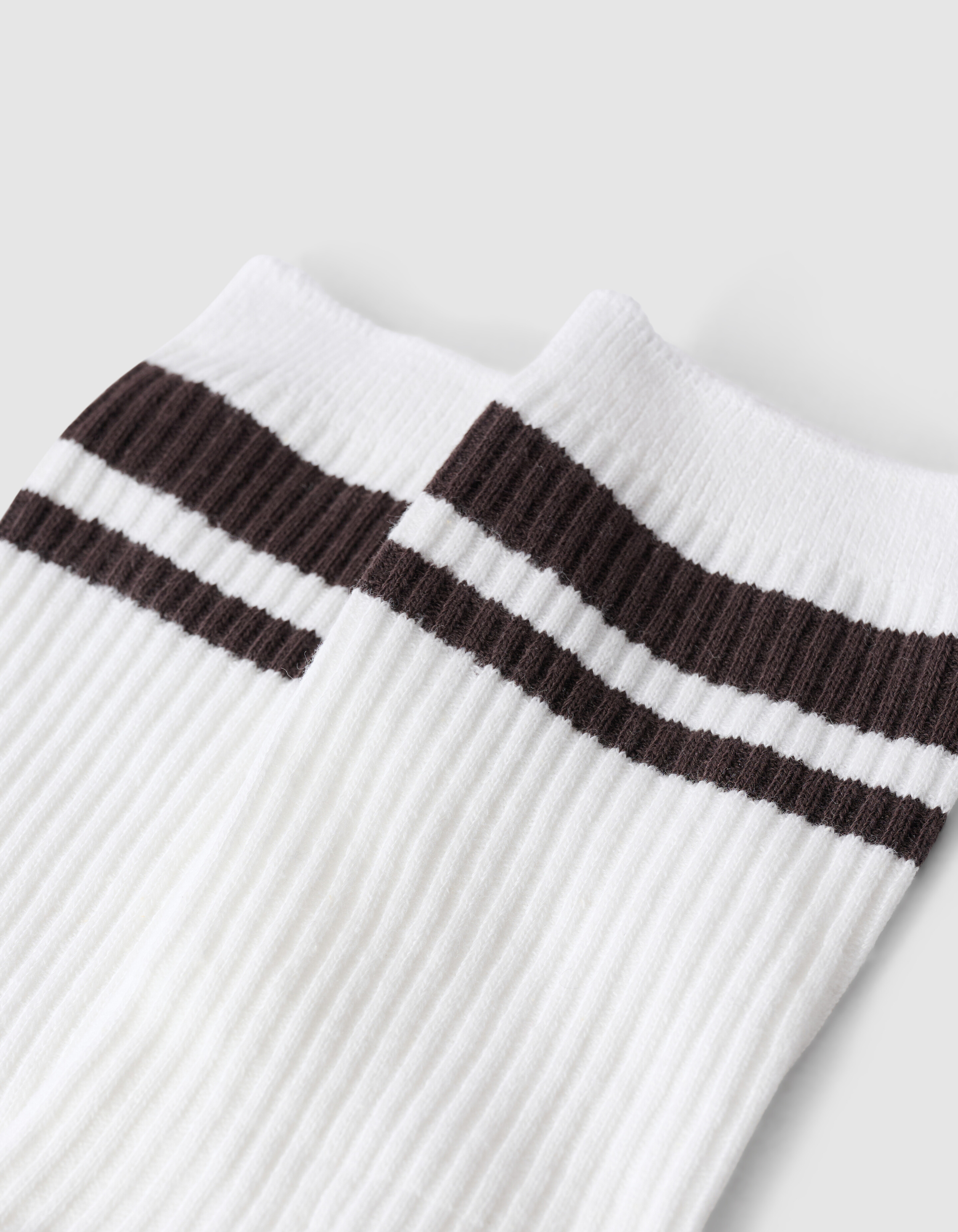 Sportliche Streep-Socken Braun SHOEBY ACCESSOIRES