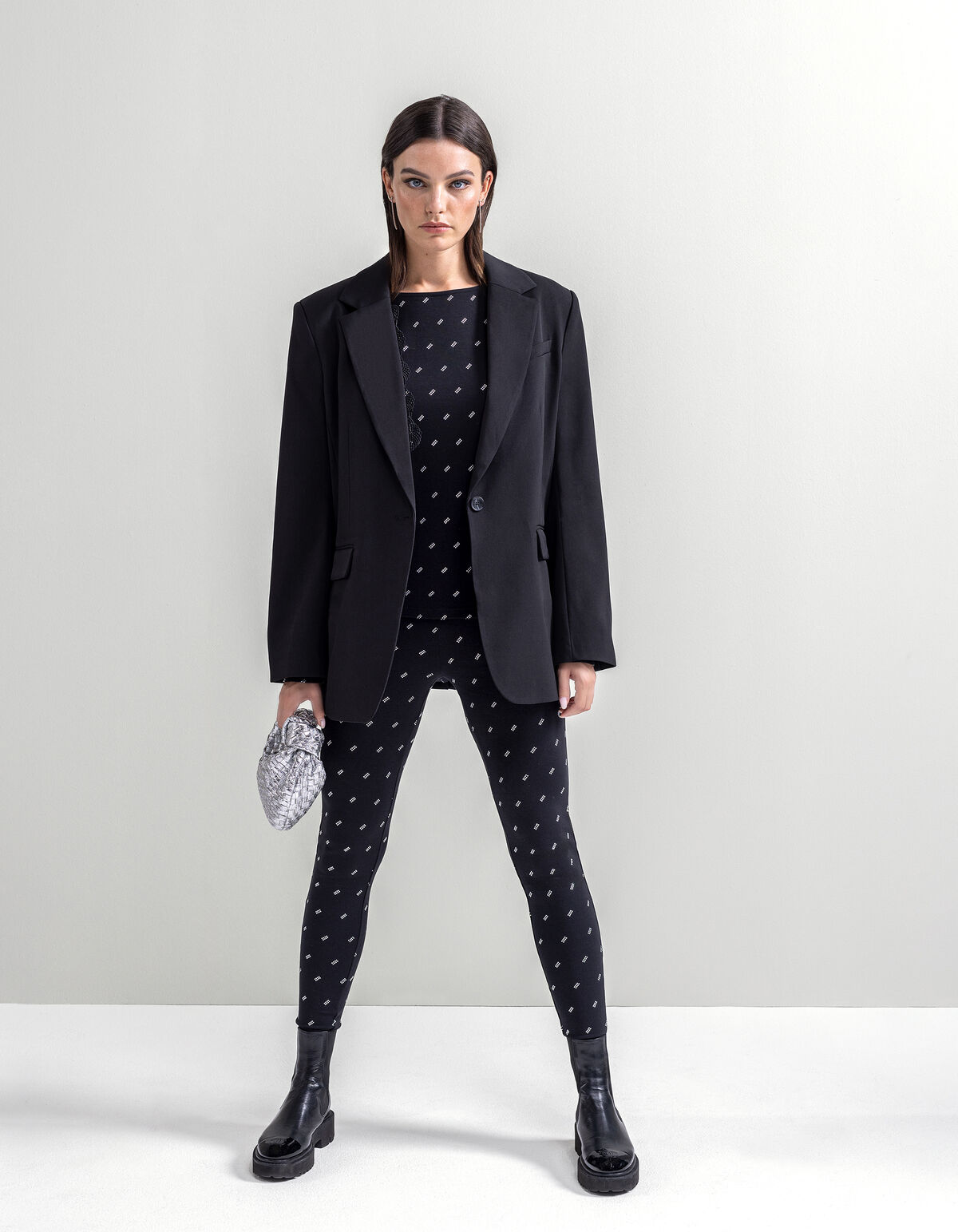 Strass-Top Schwarz SHOEBY WOMEN
