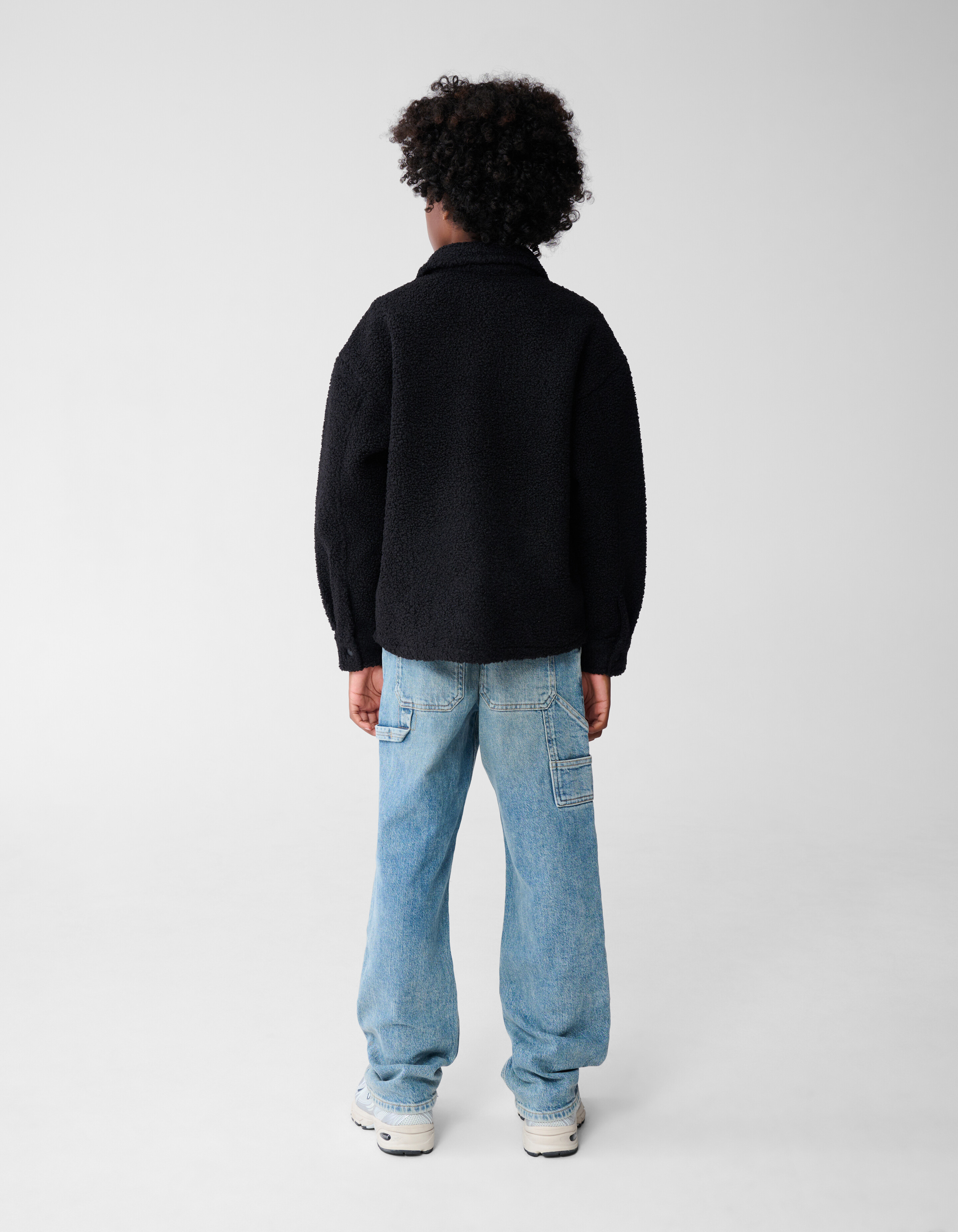 Teddymantel Schwarz SHOEBY BOYS