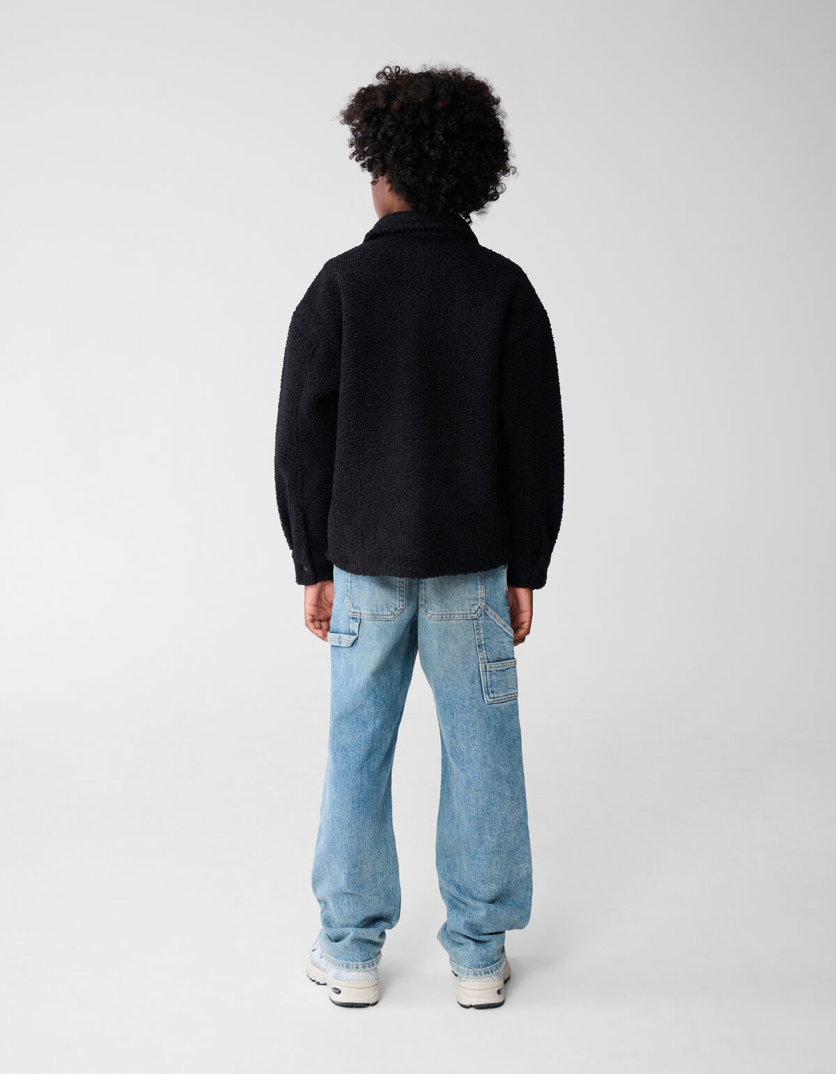 Teddymantel Schwarz SHOEBY BOYS