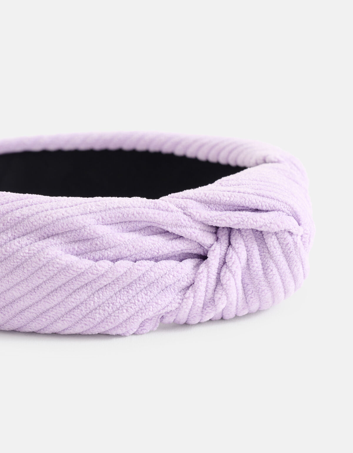 Rippenknoten-Haarband Hellviolett SHOEBY ACCESSOIRES