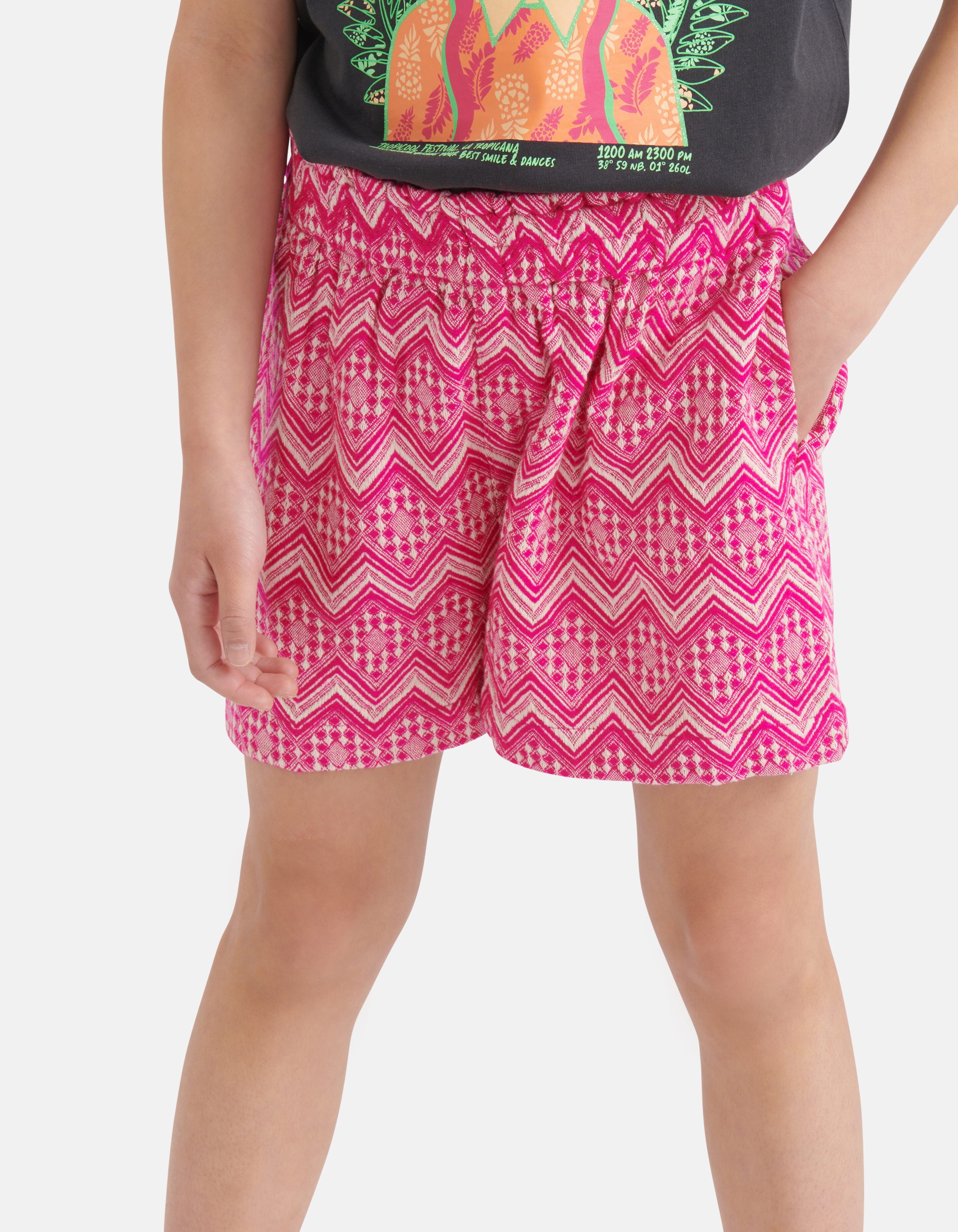 Bedruckte Shorts Rosa SHOEBY GIRLS