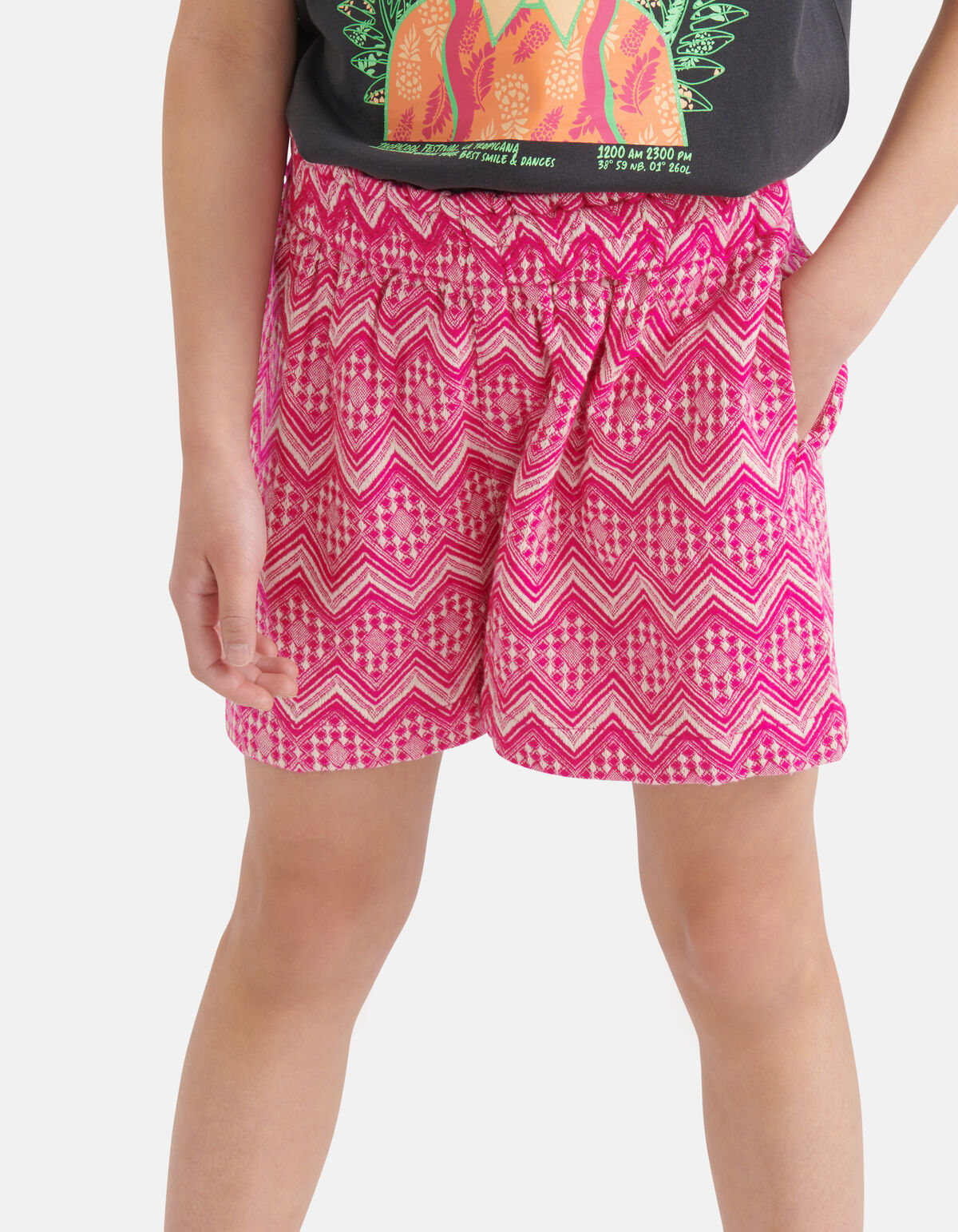 Bedruckte Shorts Rosa SHOEBY GIRLS