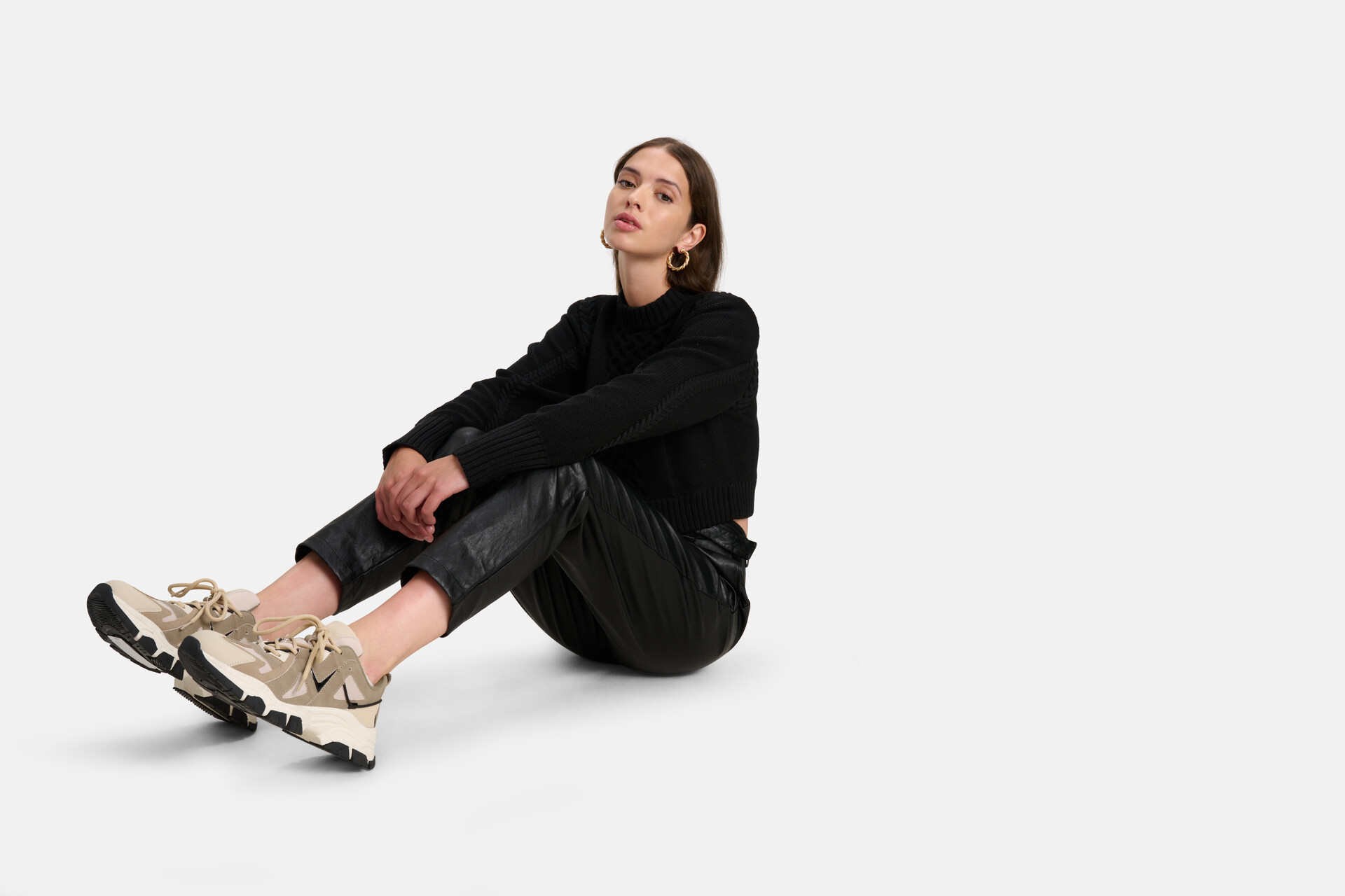 Vegane Lederhosen Schwarz SHOEBY WOMEN