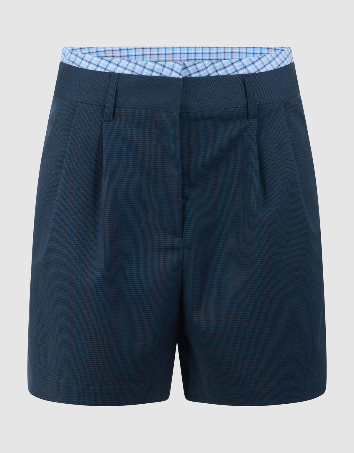 Karo Short Dunkelblau SHOEBY WOMEN