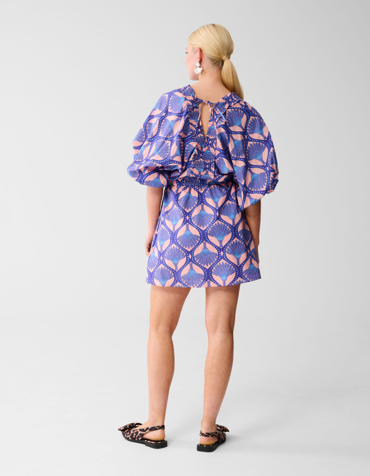 Bedrucktes Minikleid Lila SHOEBY WOMEN