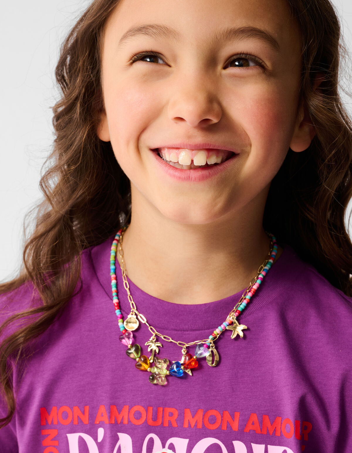 Amour Artwork T-shirt Lila SHOEBY GIRLS