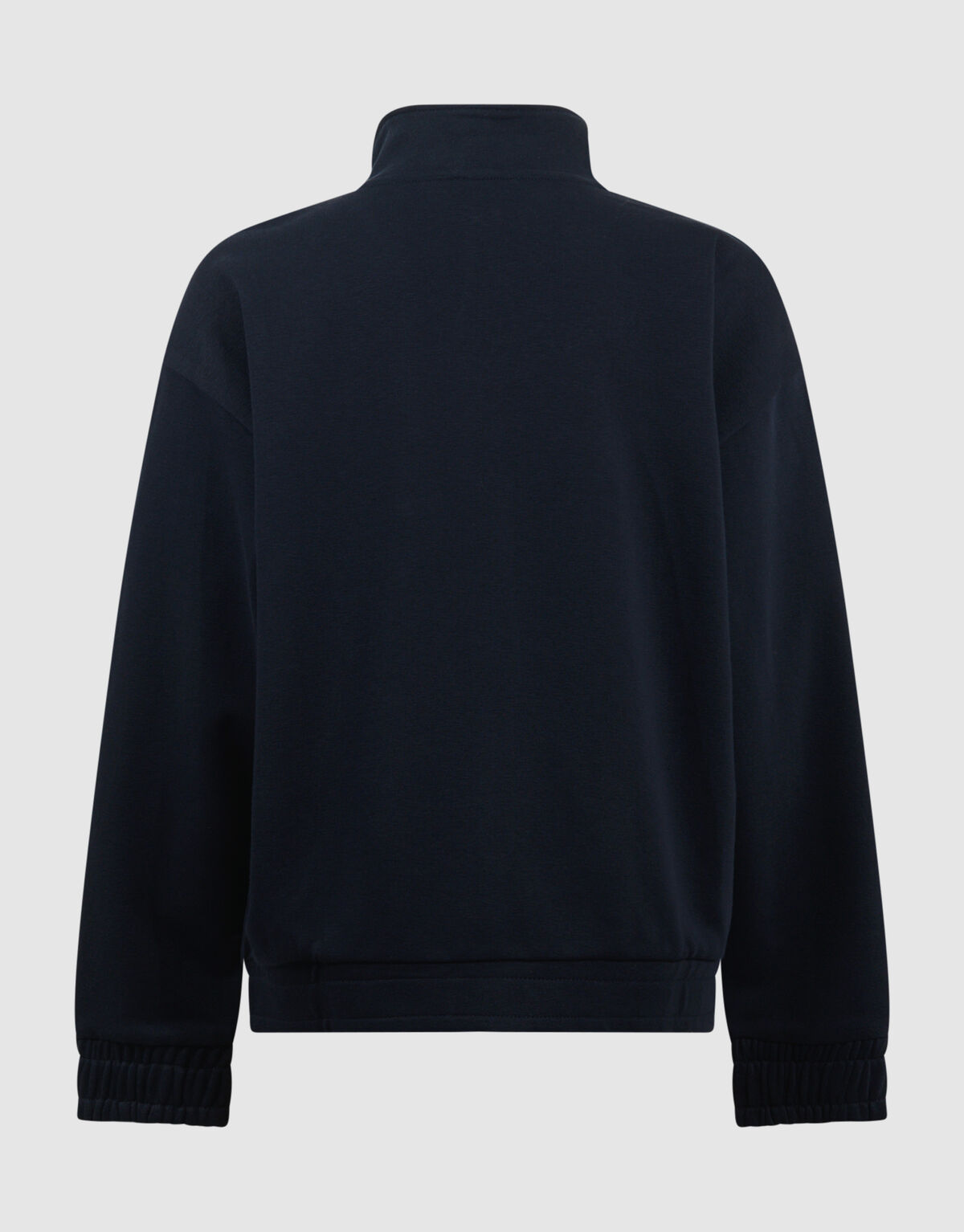 Dunkelblaue Jacke mit weichem Rei&szlig;verschluss SHOEBY BOYS