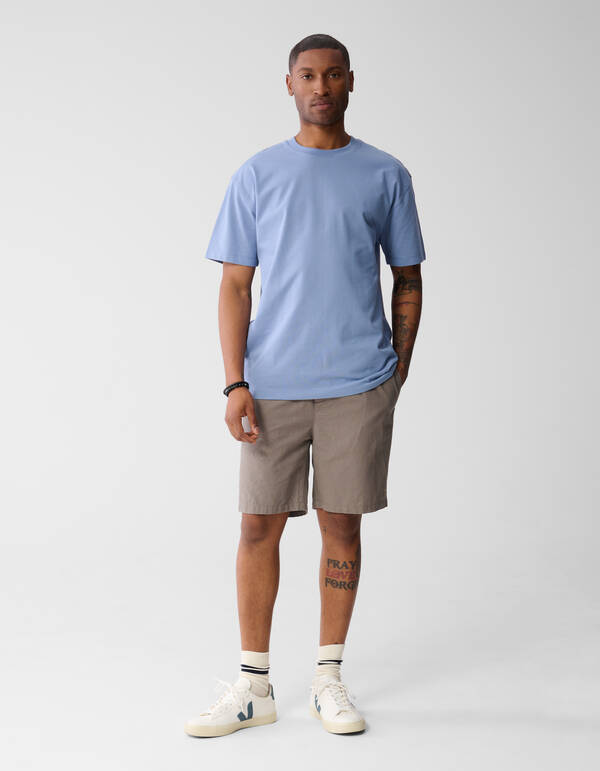 Leinen Kurz Hellbraun SHOEBY MEN