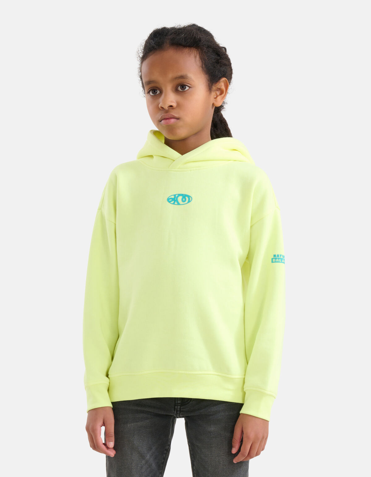 Artwork Hoodie Limegroen SHOEBY BOYS