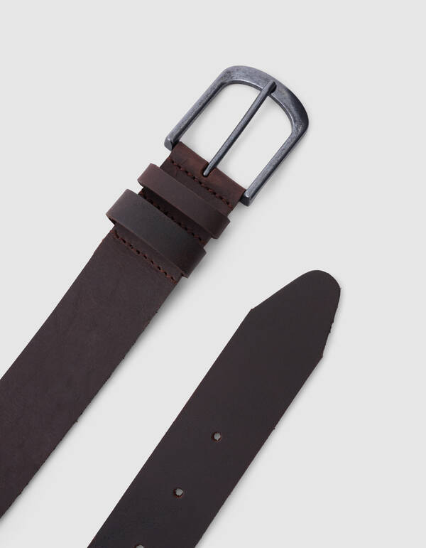 Lederg&uuml;rtel, dunkelbraun SHOEBY ACCESSOIRES