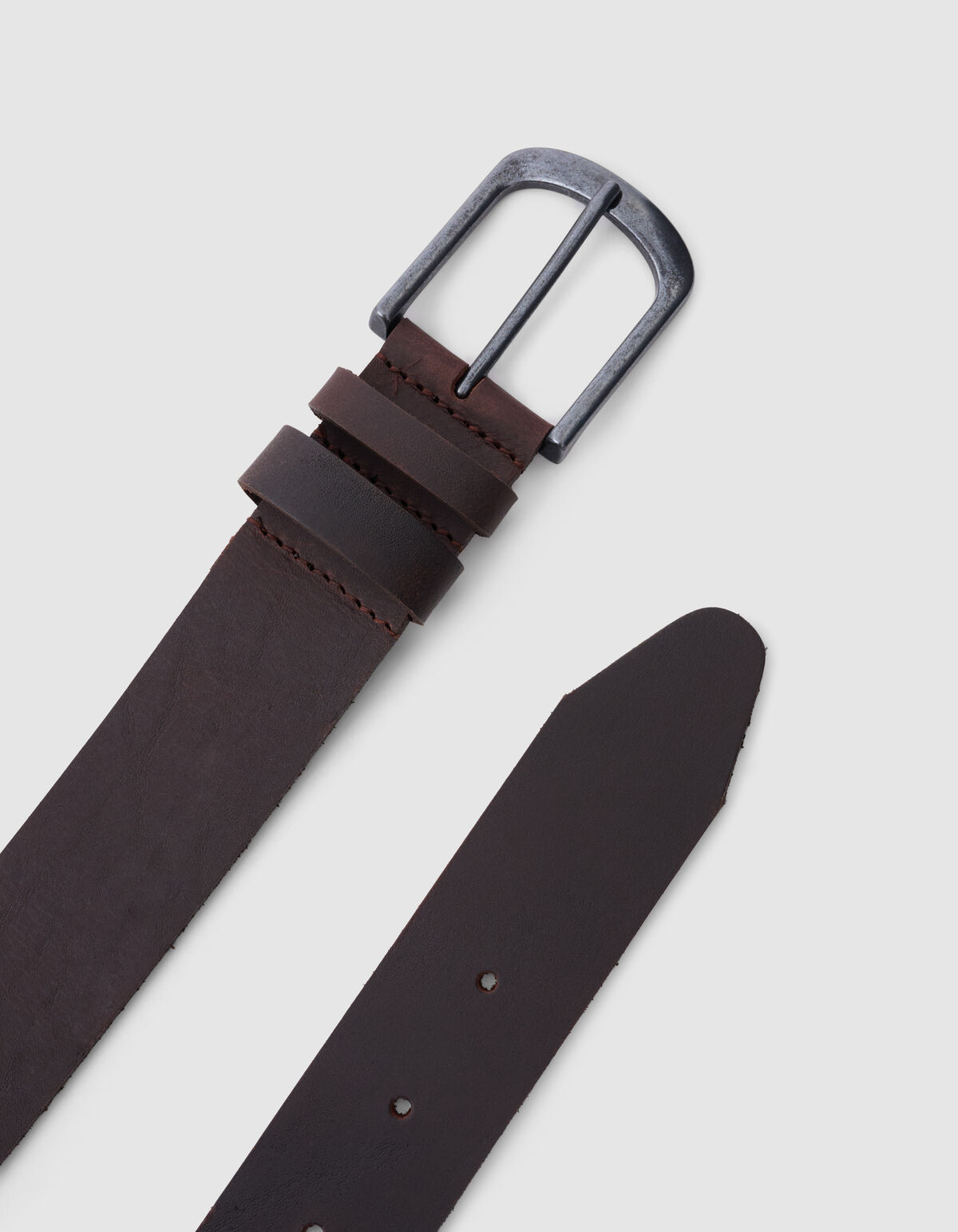 Lederg&uuml;rtel, dunkelbraun SHOEBY ACCESSOIRES