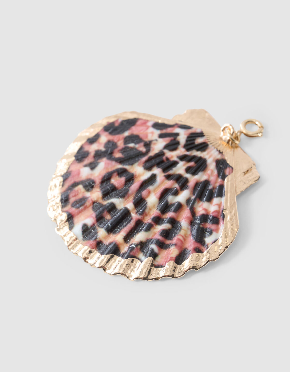 Leopard Shell Charm Braun SHOEBY ACCESSOIRES