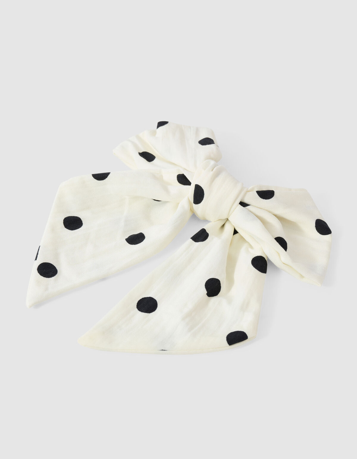 Bow Tie Polka Dot Clip Off-White SHOEBY ACCESSOIRES