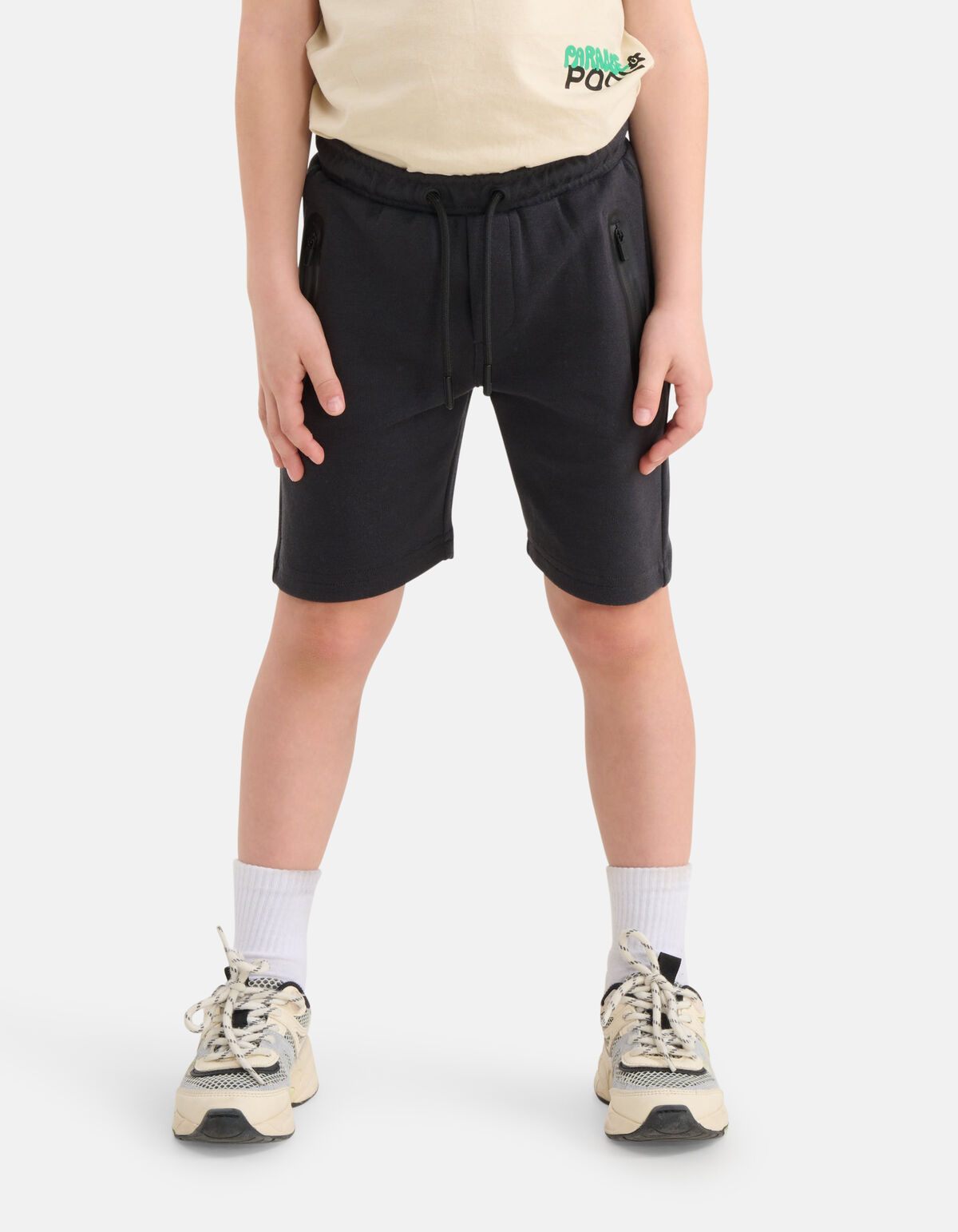 Tech Short Donkergrijs SHOEBY BOYS