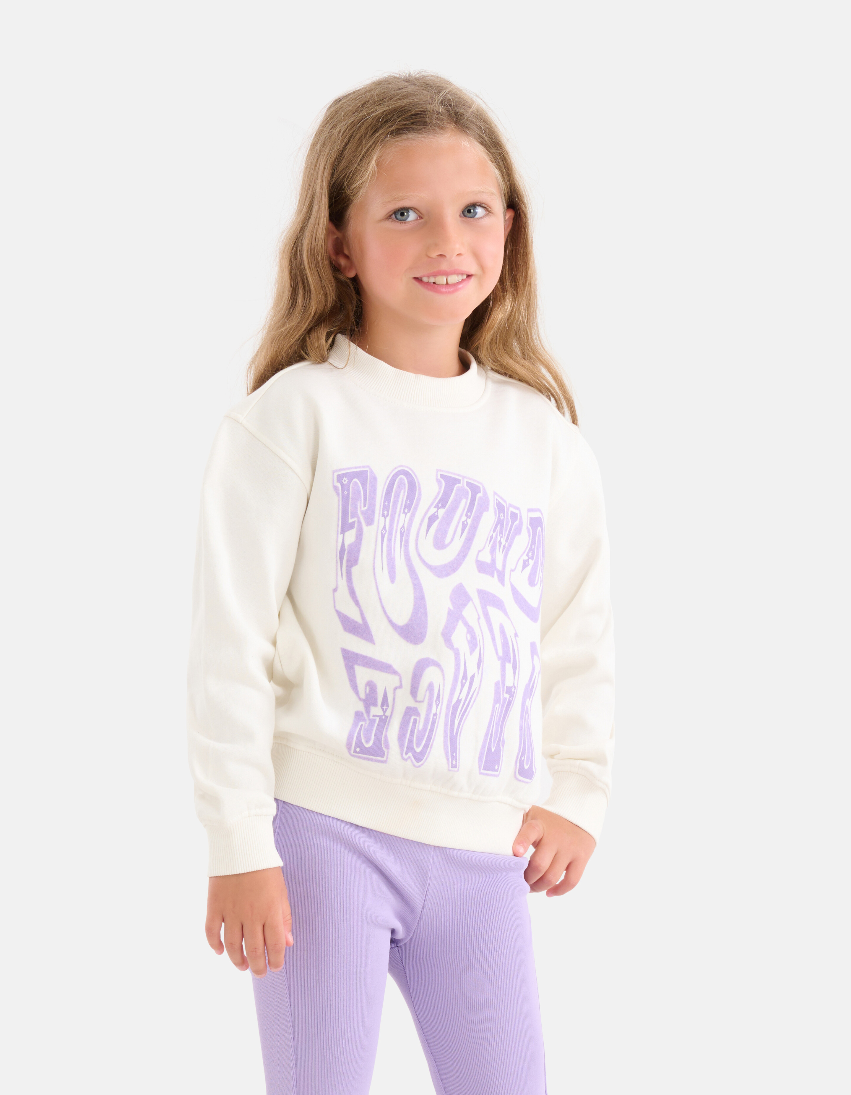 Western Pullover Off White SHOEBY GIRLS