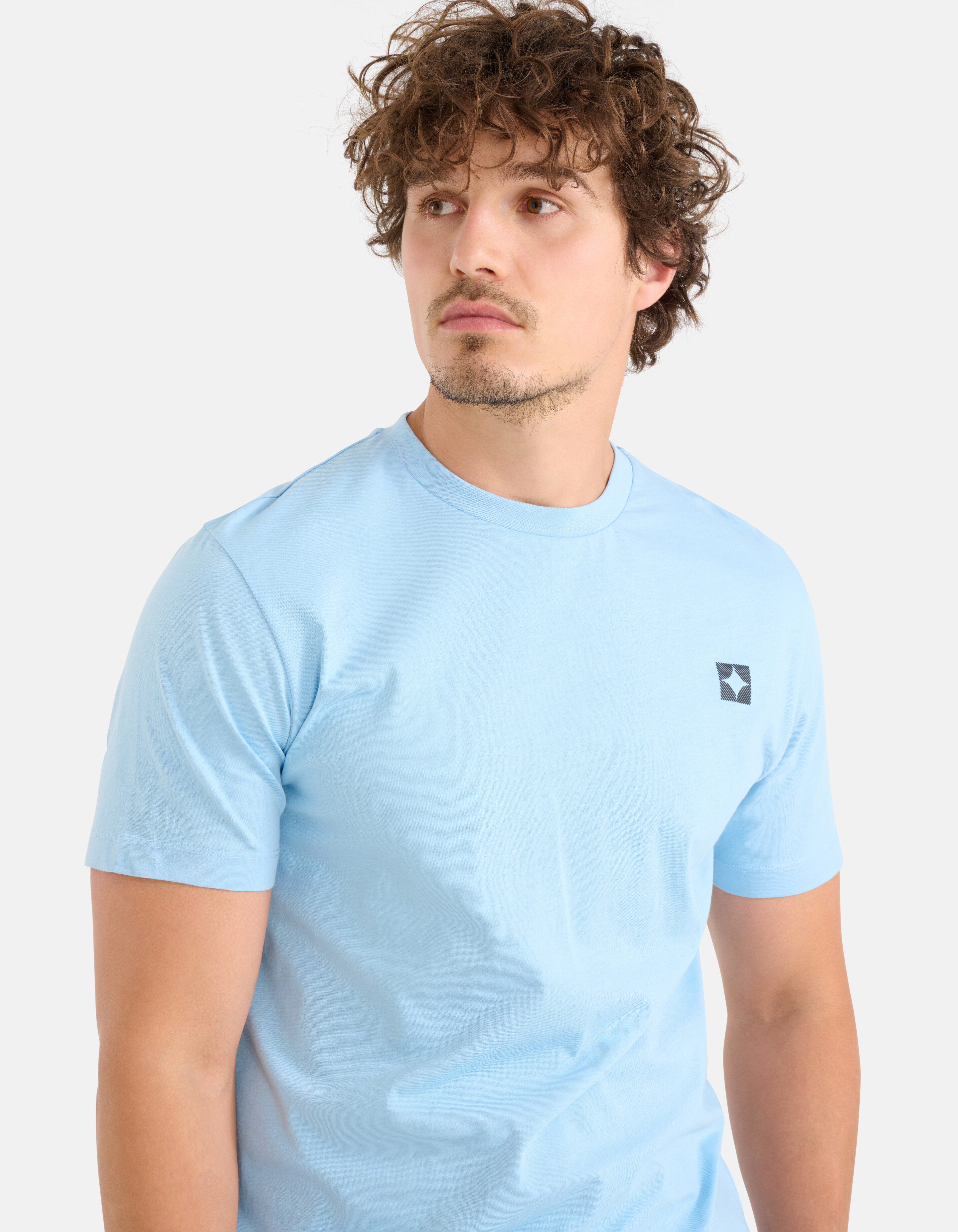 Shoeby Logo-T-Shirt Hellblau SHOEBY MEN