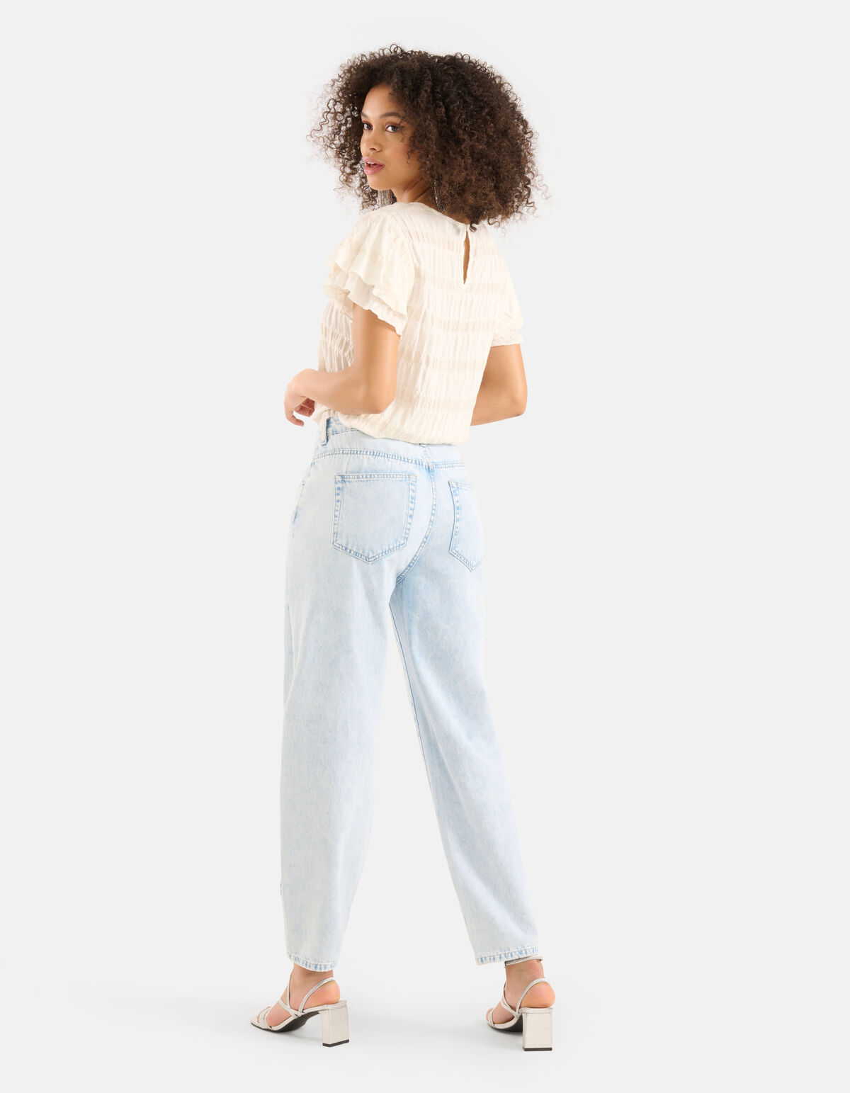 Sand Rüschen Top SHOEBY WOMEN