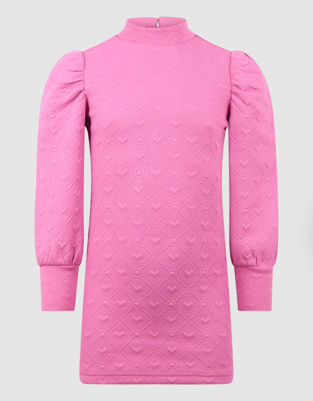 Jacquard Mini Kleid Rosa SHOEBY GIRLS