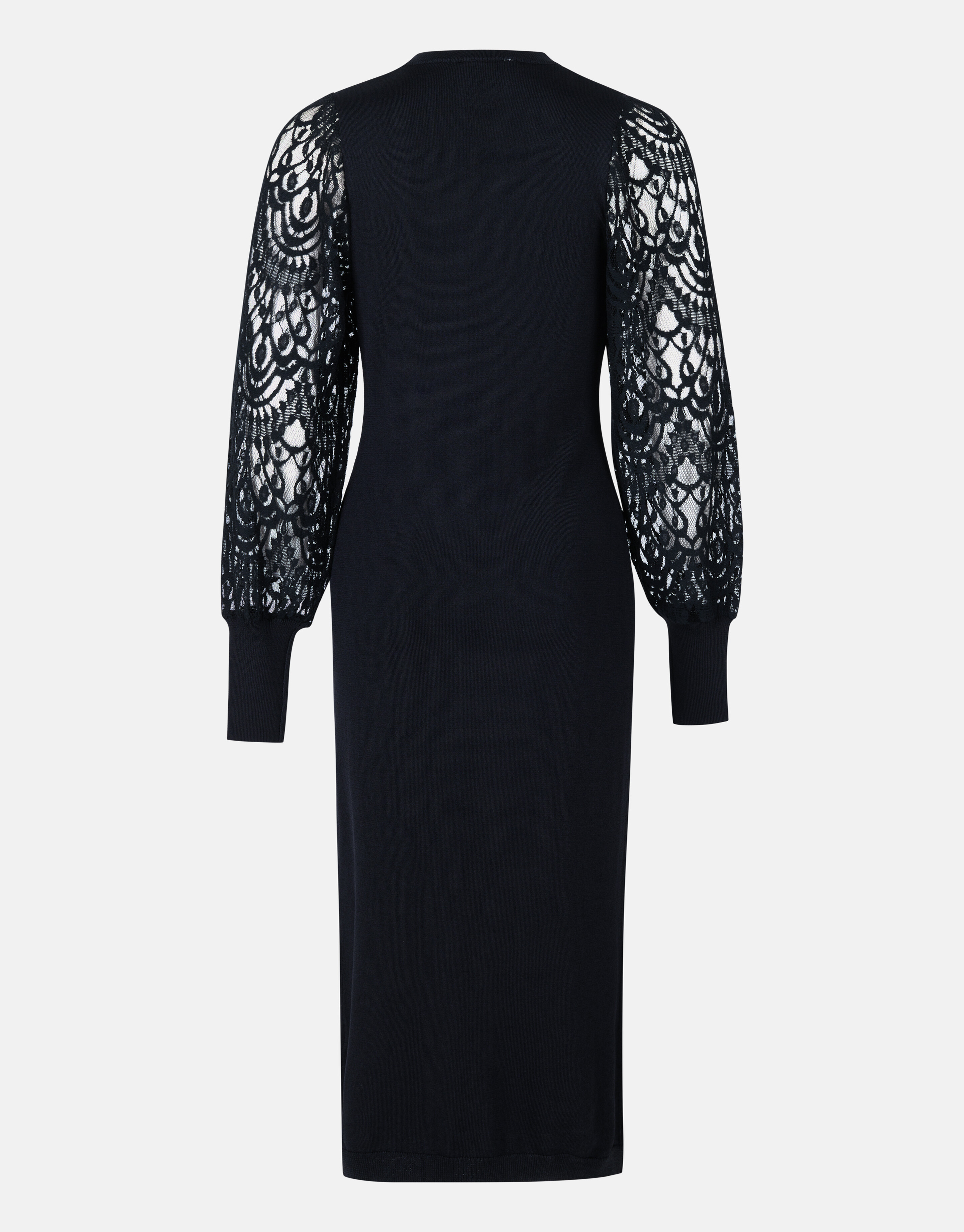 Kleid mit Spitzenärmeln Schwarz SHOEBY WOMEN