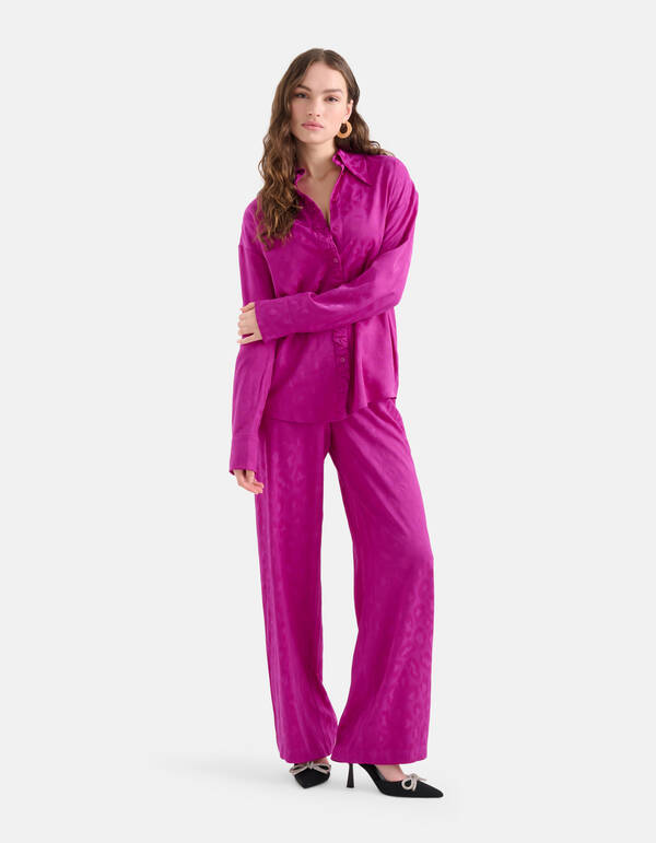 Satin-Tier-Hose Lila SHOEBY WOMEN
