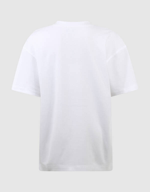 Basic Label T-Shirt Wei&szlig; SHOEBY BOYS