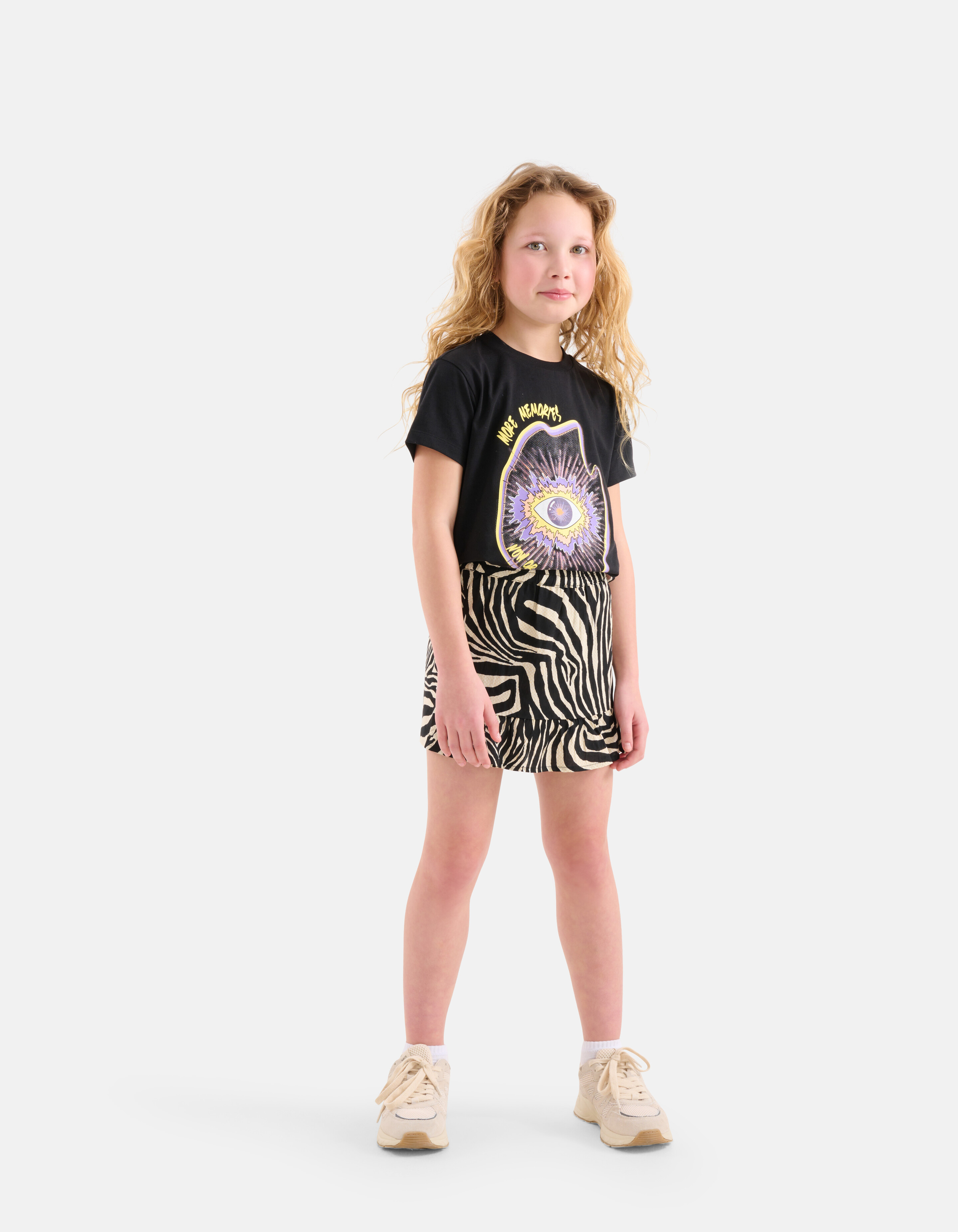 Artwork T-shirt Schwarz SHOEBY GIRLS