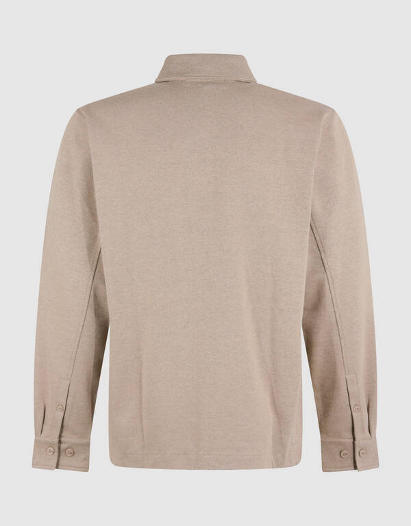 Hellbraunes, weiches Overshirt SHOEBY MEN